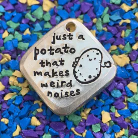 1.1" brass - noisy potato