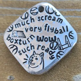 1.25" aluminum - flyball doge