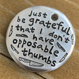 1.25" aluminum - thumbless