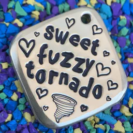 1.25" brass - sweet fuzzy tornado
