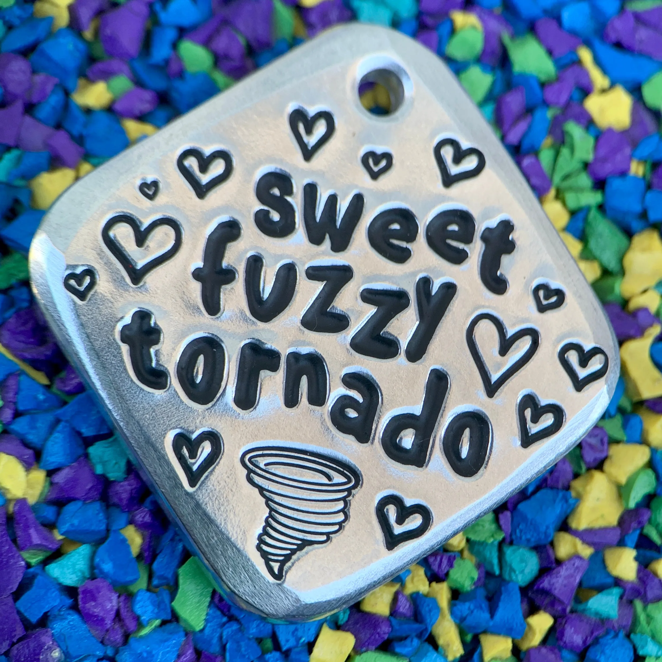 1.3" aluminum - sweet fuzzy tornado