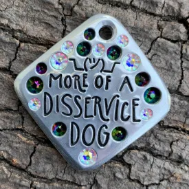 1.5" aluminum - disservice dog
