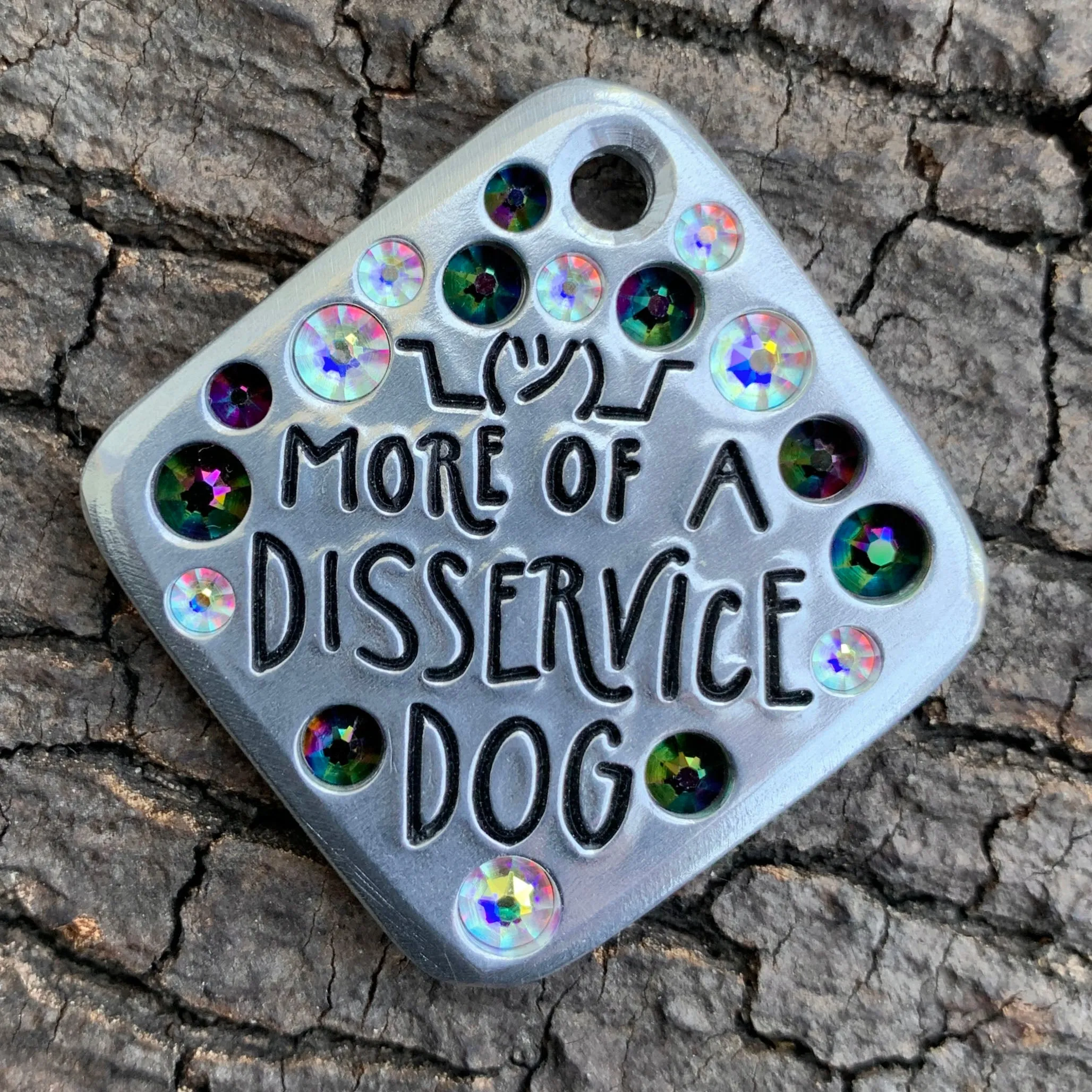 1.5" aluminum - disservice dog