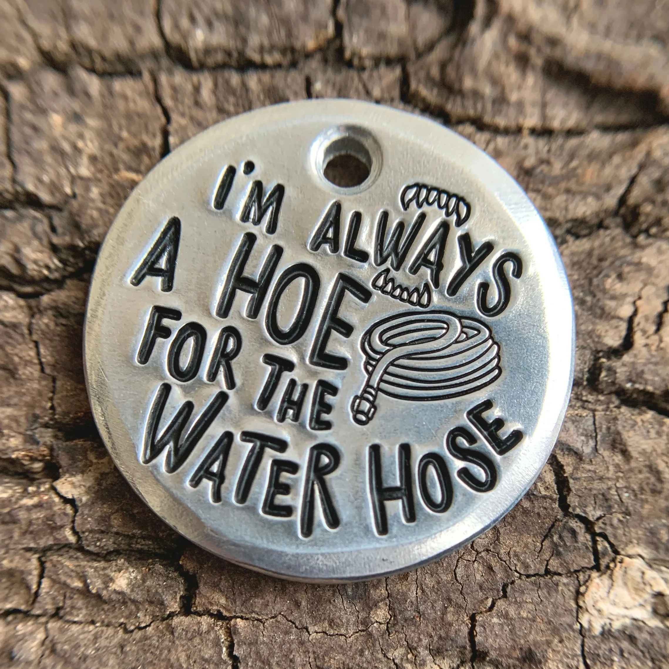 1.5" aluminum - water hose hoe