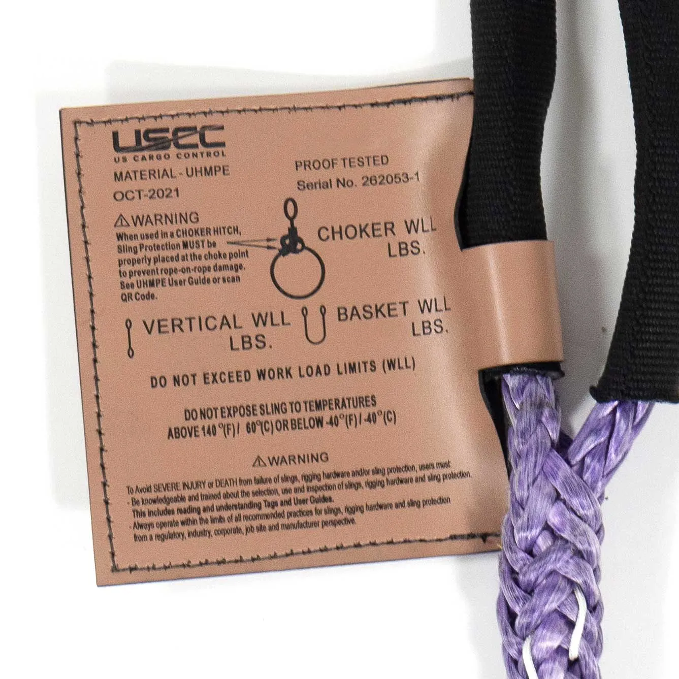 1" x 14' - Plasma® Eye & Eye Sling