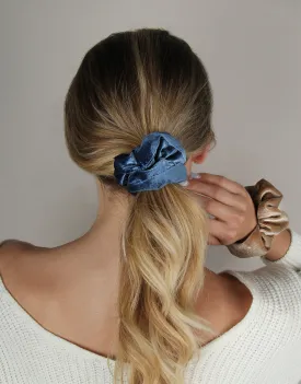 2 Pack Luxe Velvet Scrunchies