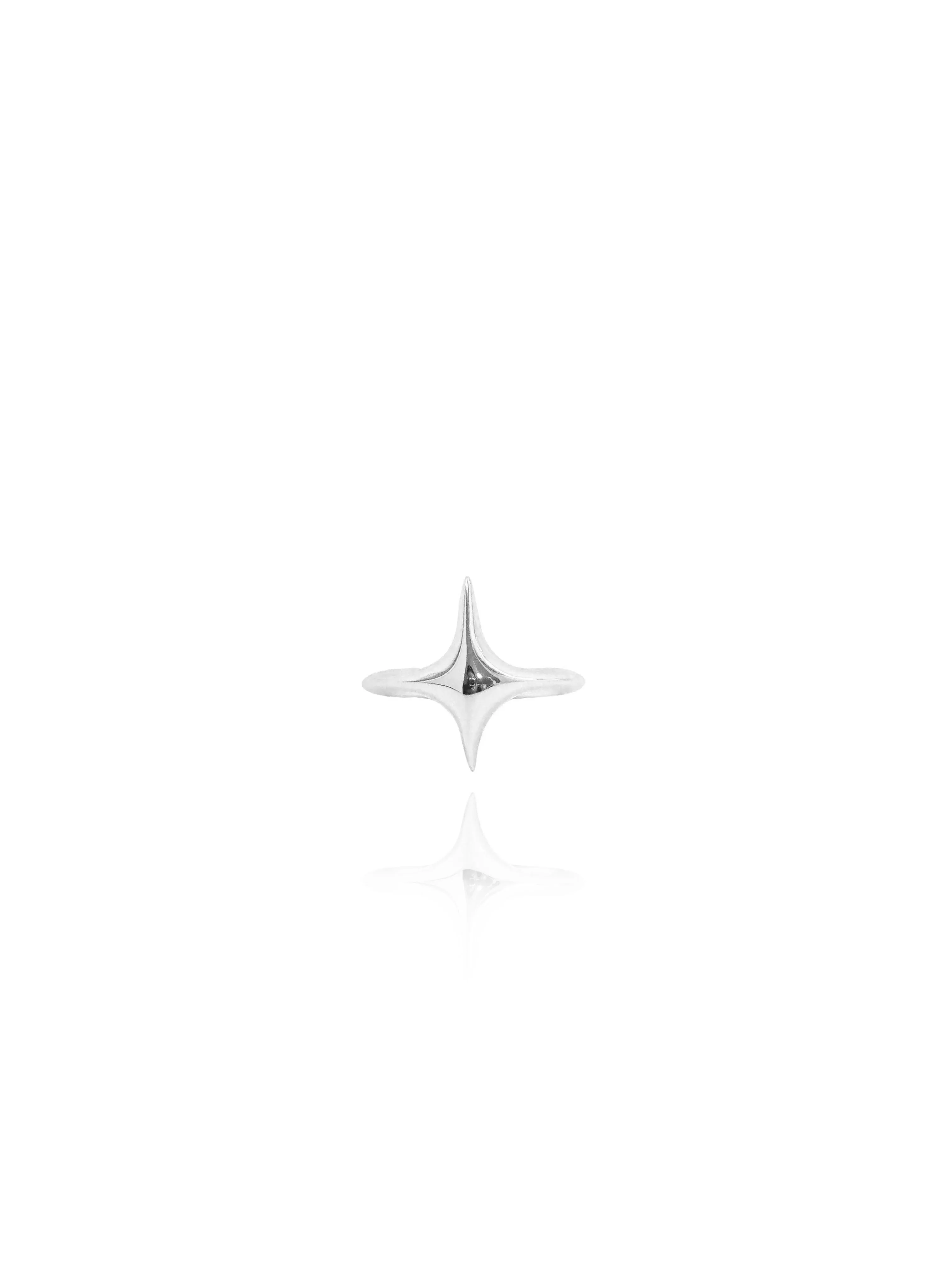 925 sterling silver Twinkle sparkling star adjustable ring