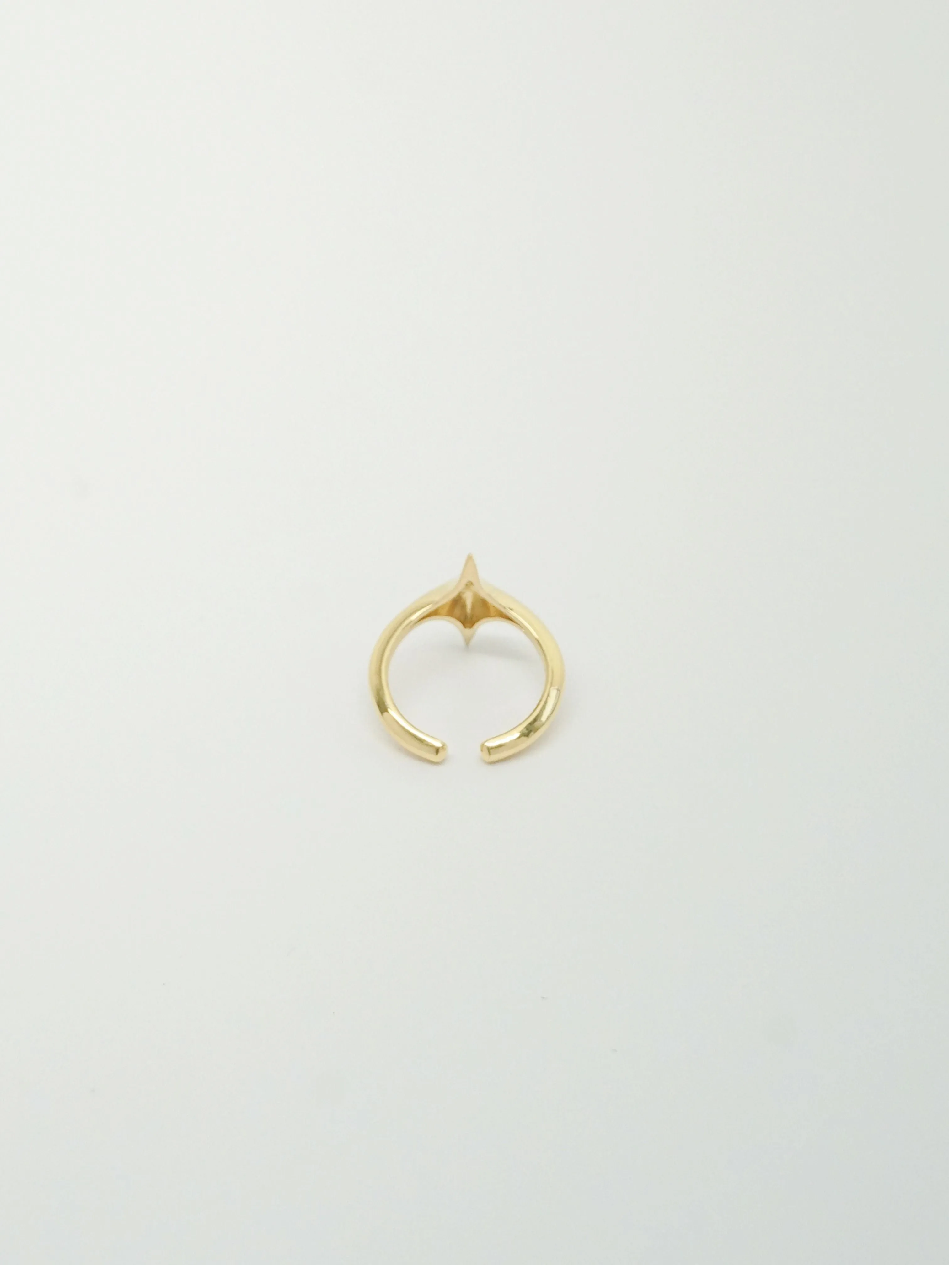 925 sterling silver Twinkle sparkling star adjustable ring