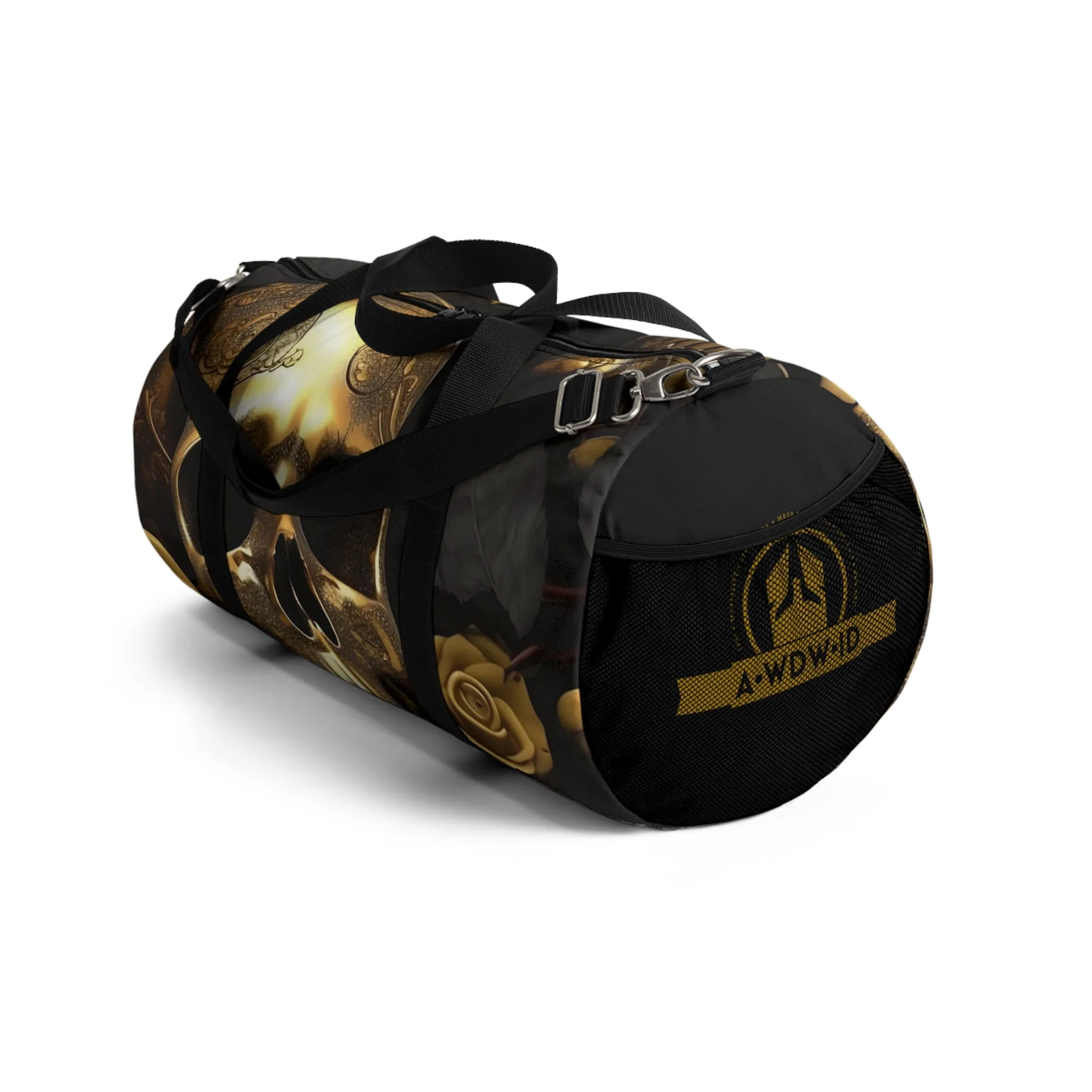 A Who Dares Wins ID Gothic Skulls & Roses  Duffel Bag