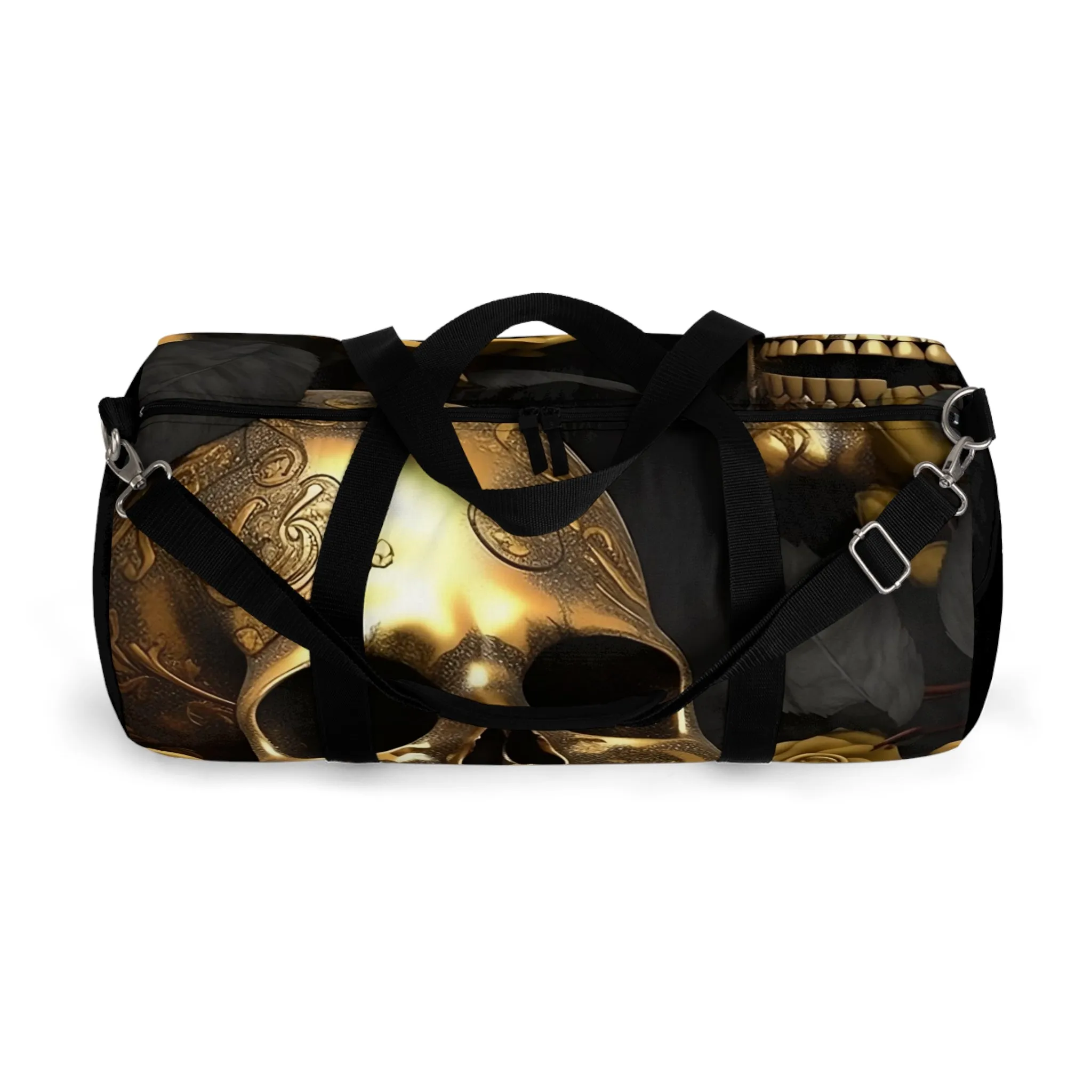 A Who Dares Wins ID Gothic Skulls & Roses  Duffel Bag
