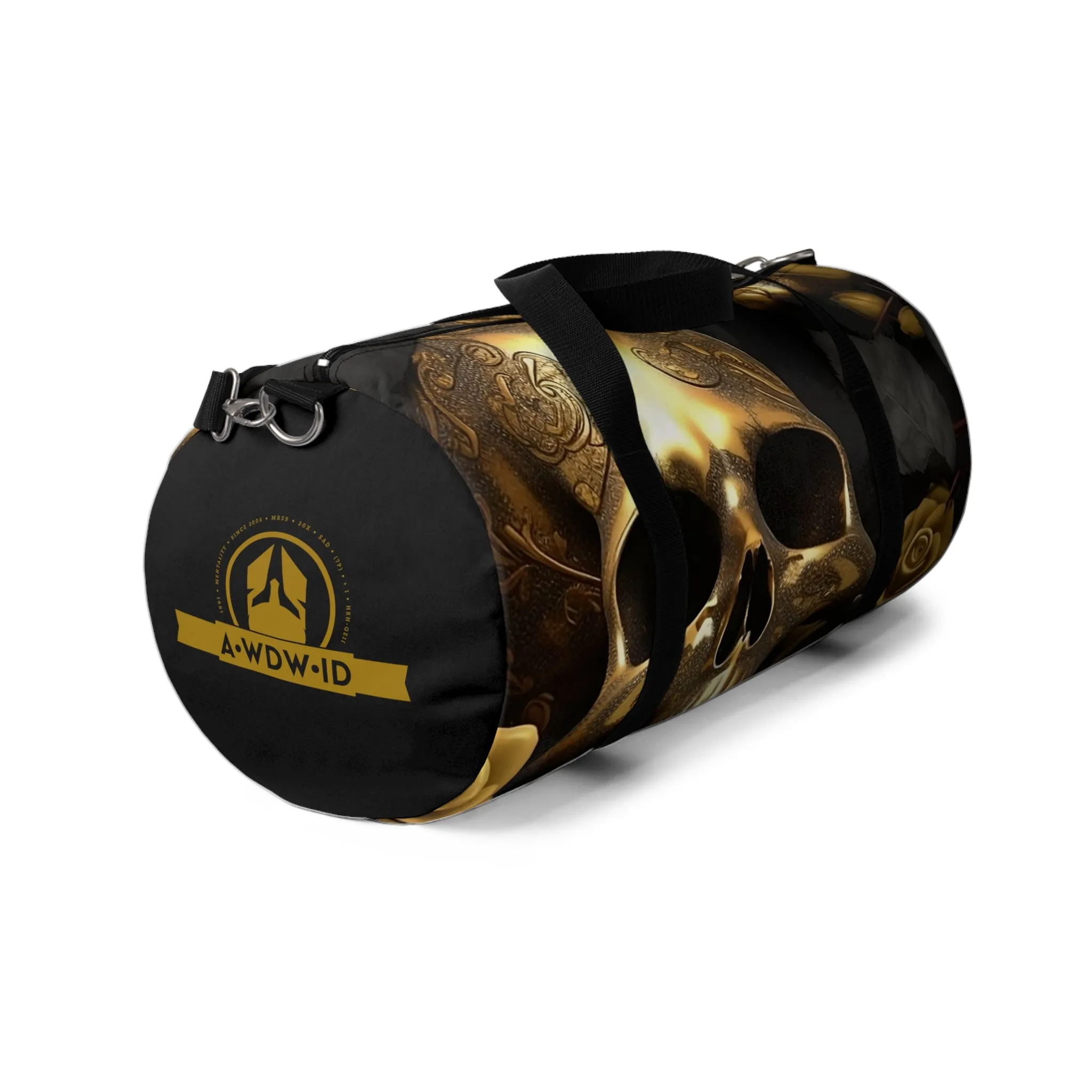 A Who Dares Wins ID Gothic Skulls & Roses  Duffel Bag