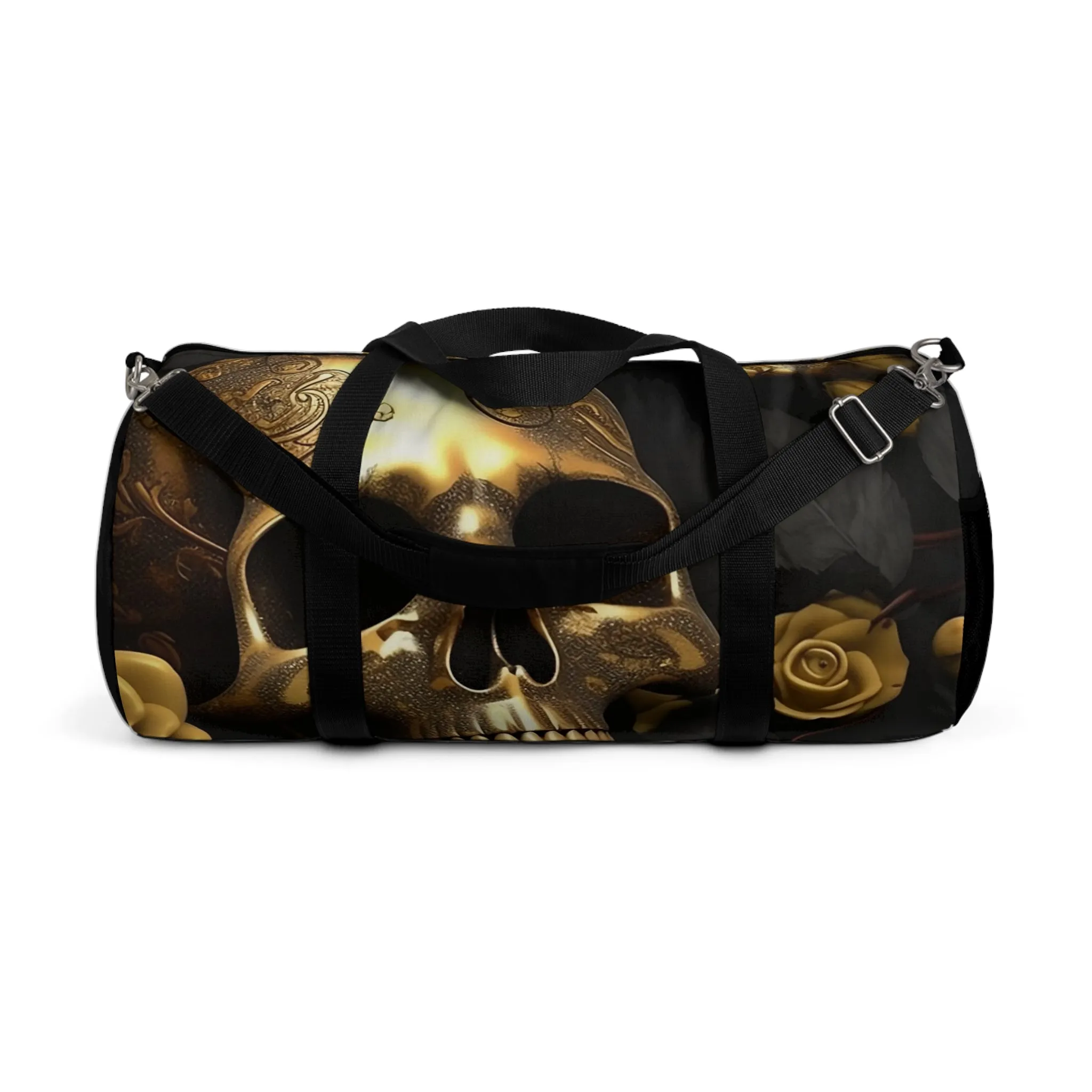 A Who Dares Wins ID Gothic Skulls & Roses  Duffel Bag