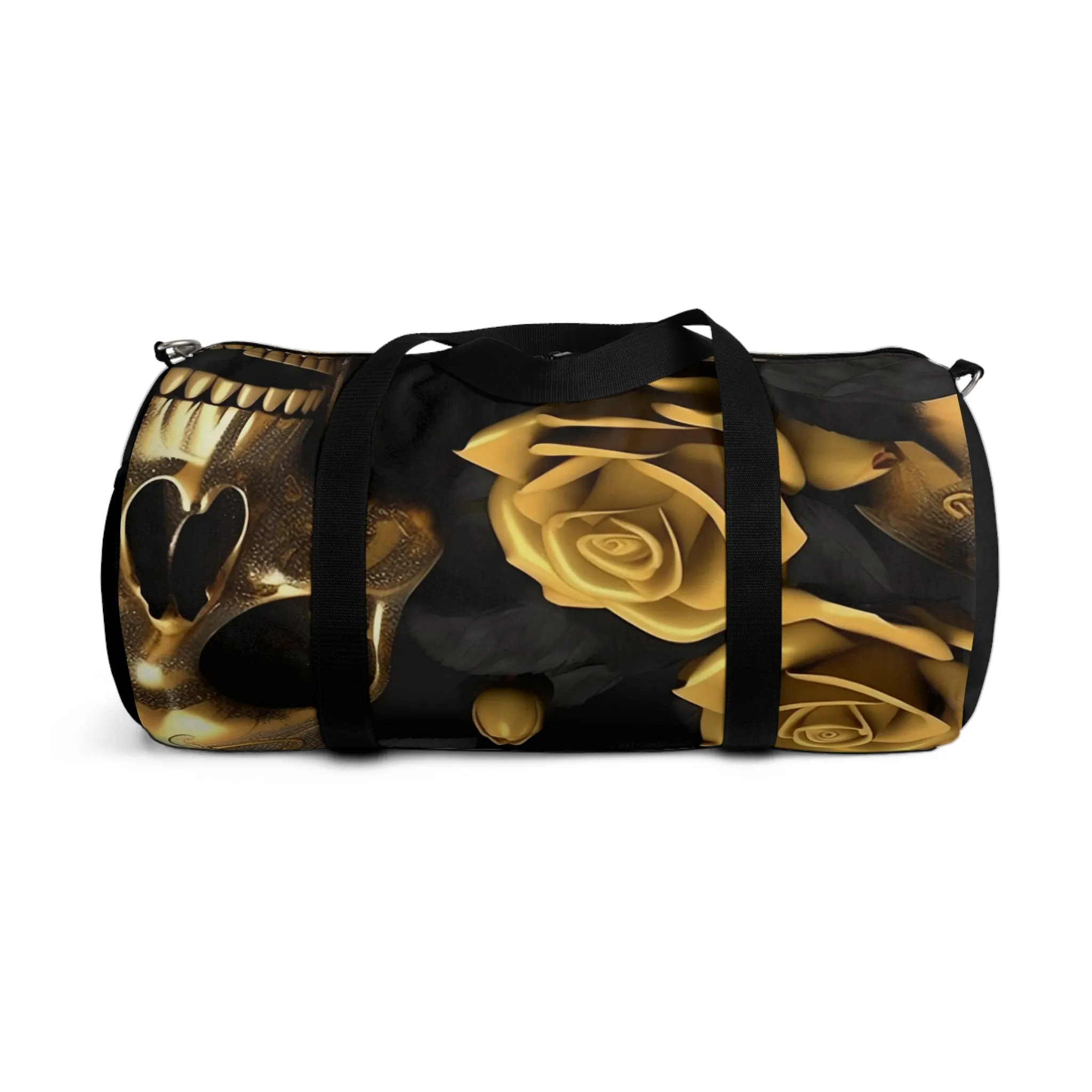 A Who Dares Wins ID Gothic Skulls & Roses  Duffel Bag