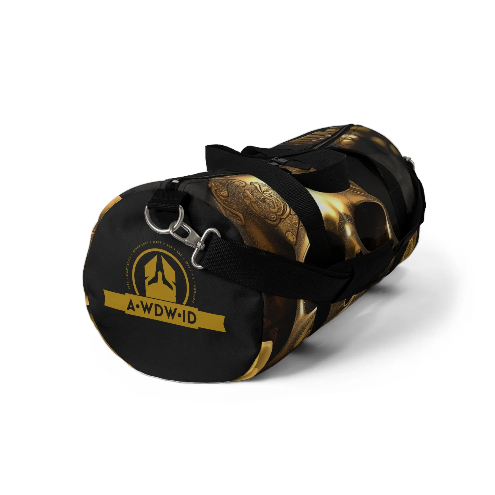 A Who Dares Wins ID Gothic Skulls & Roses  Duffel Bag