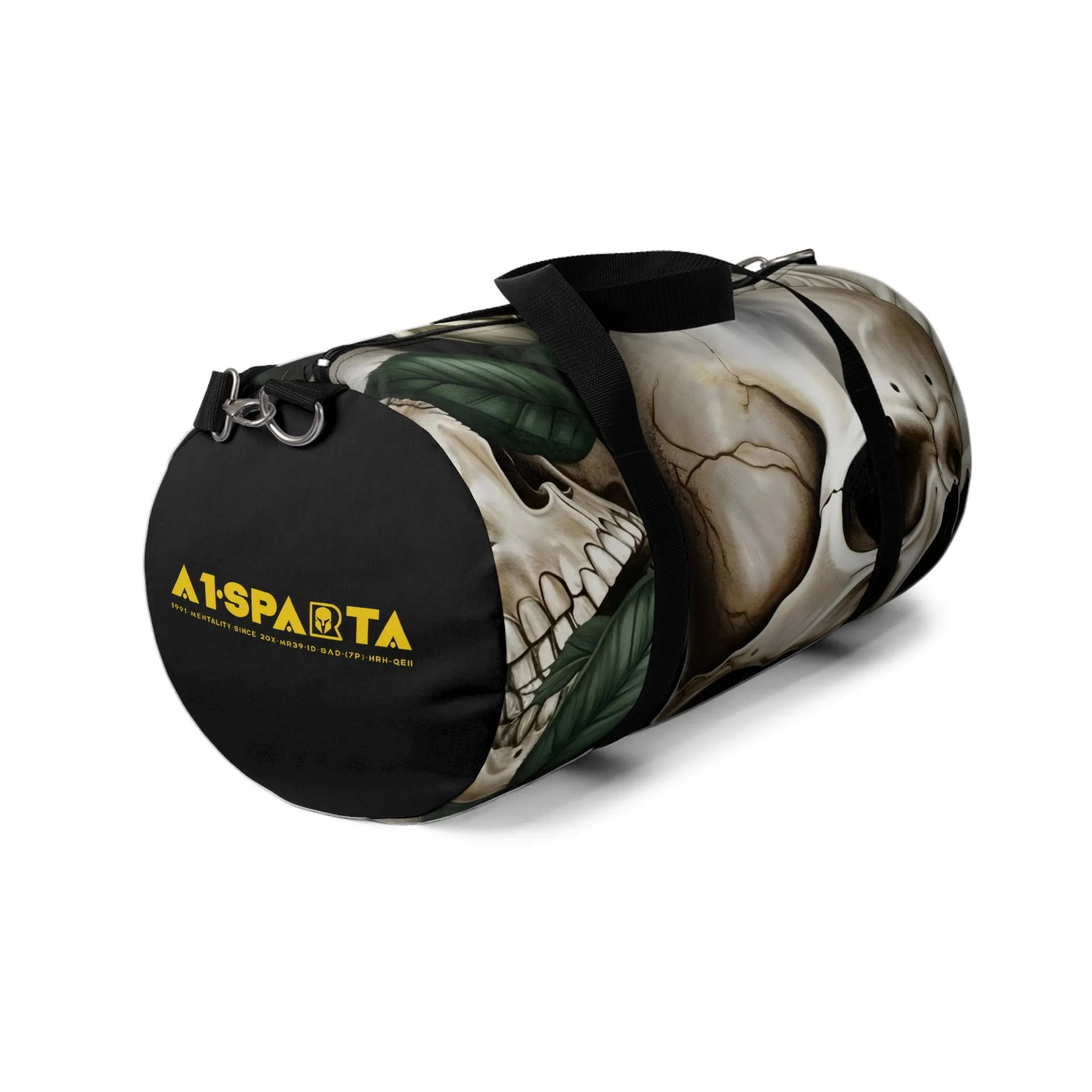 A1- Sparta Gothic Skulls & Roses  Duffel Bag