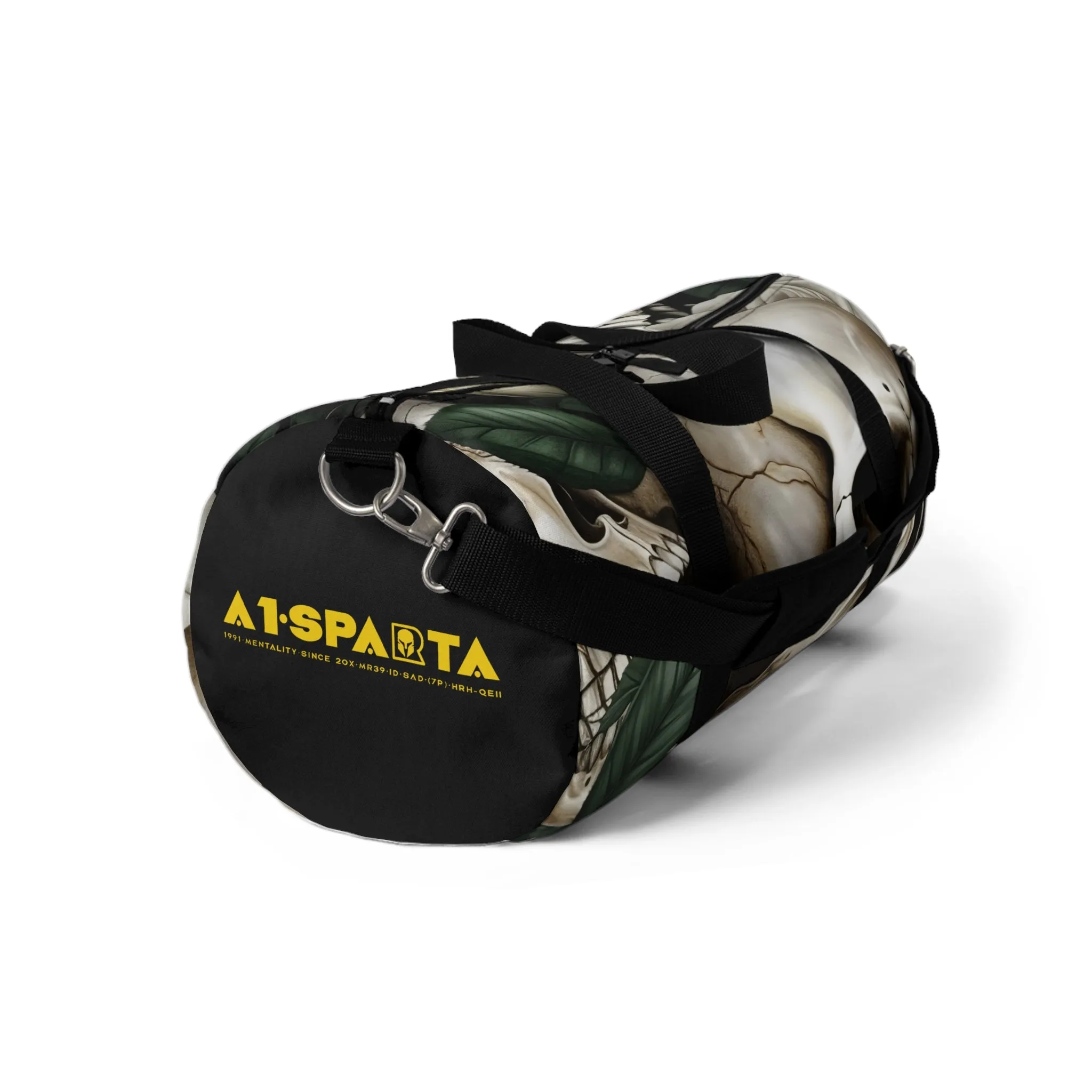 A1- Sparta Gothic Skulls & Roses  Duffel Bag