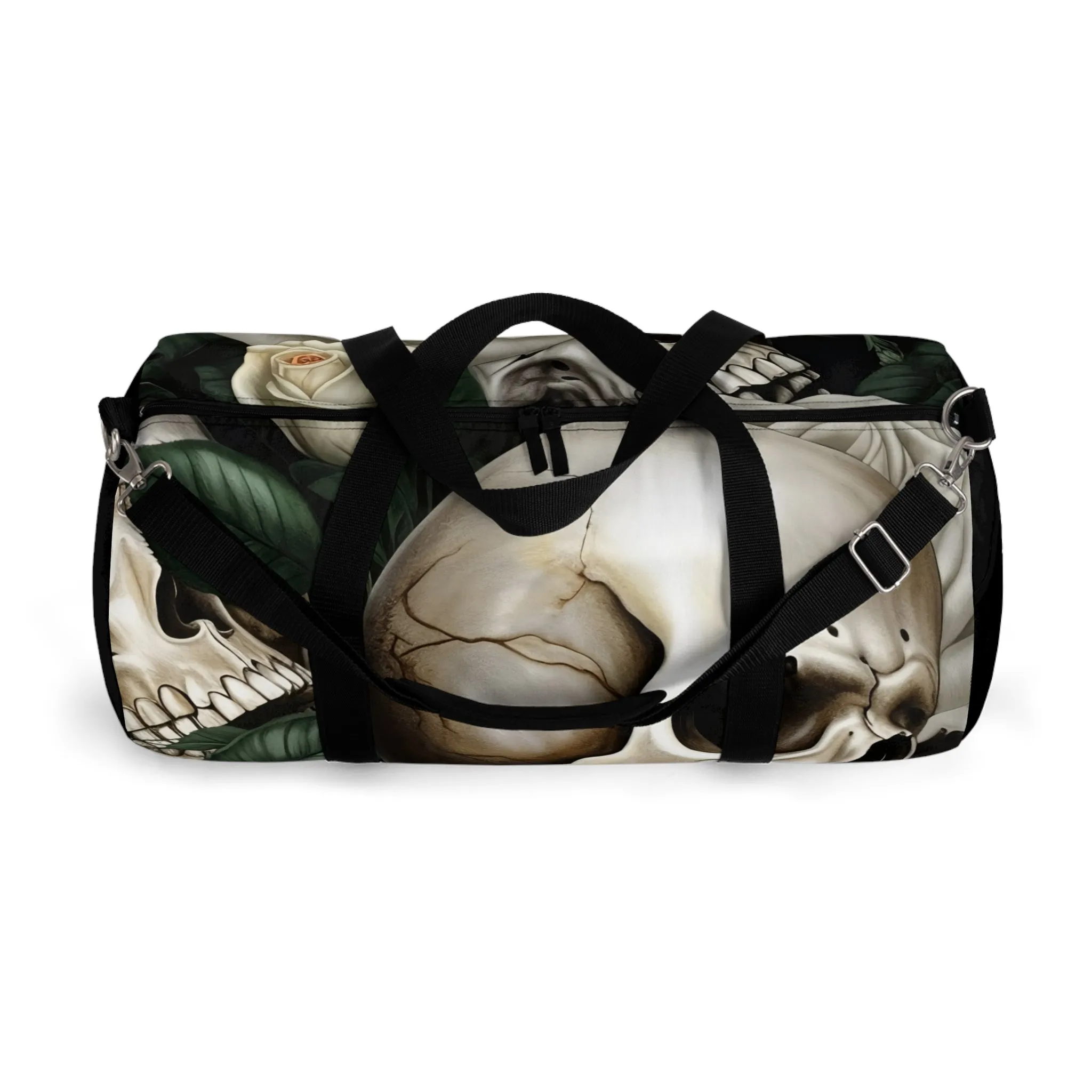A1- Sparta Gothic Skulls & Roses  Duffel Bag