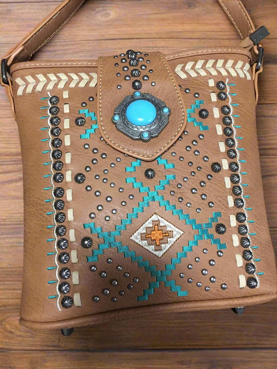 Aztec Cross Body