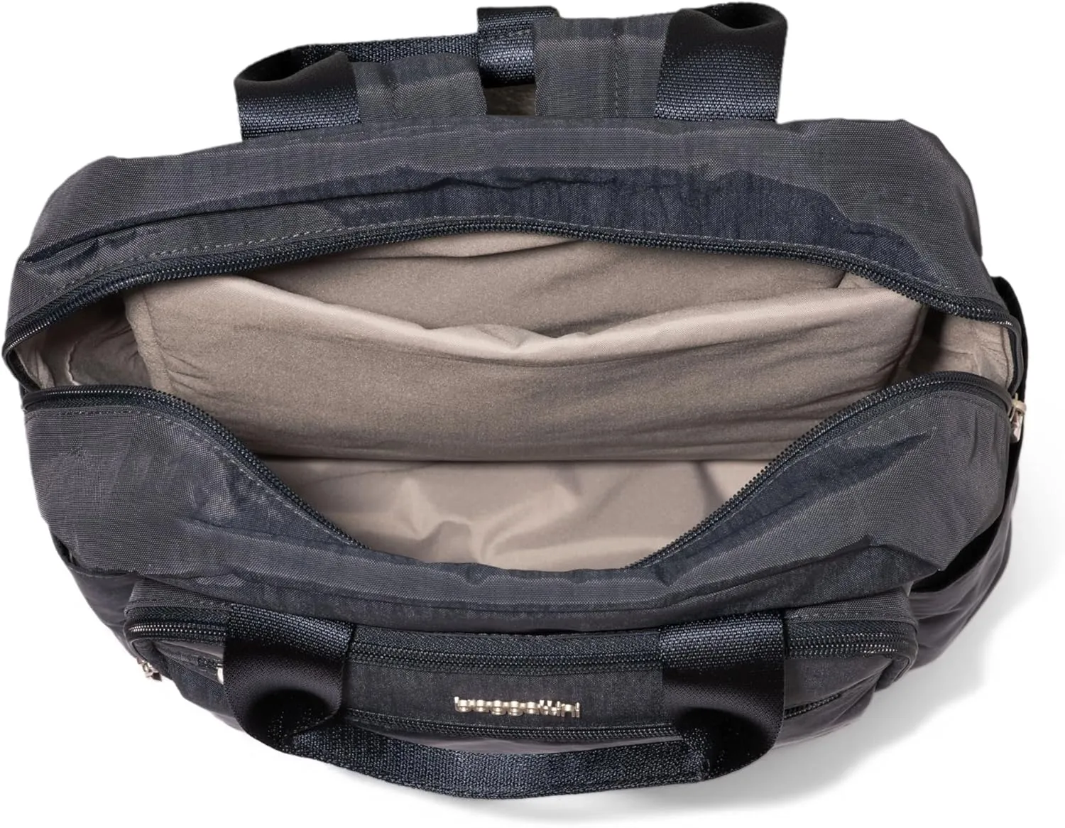 Baggallini Commuter Laptop Lightweight 15x11 Travel Backpack W/RFID & Luggage Sleeve