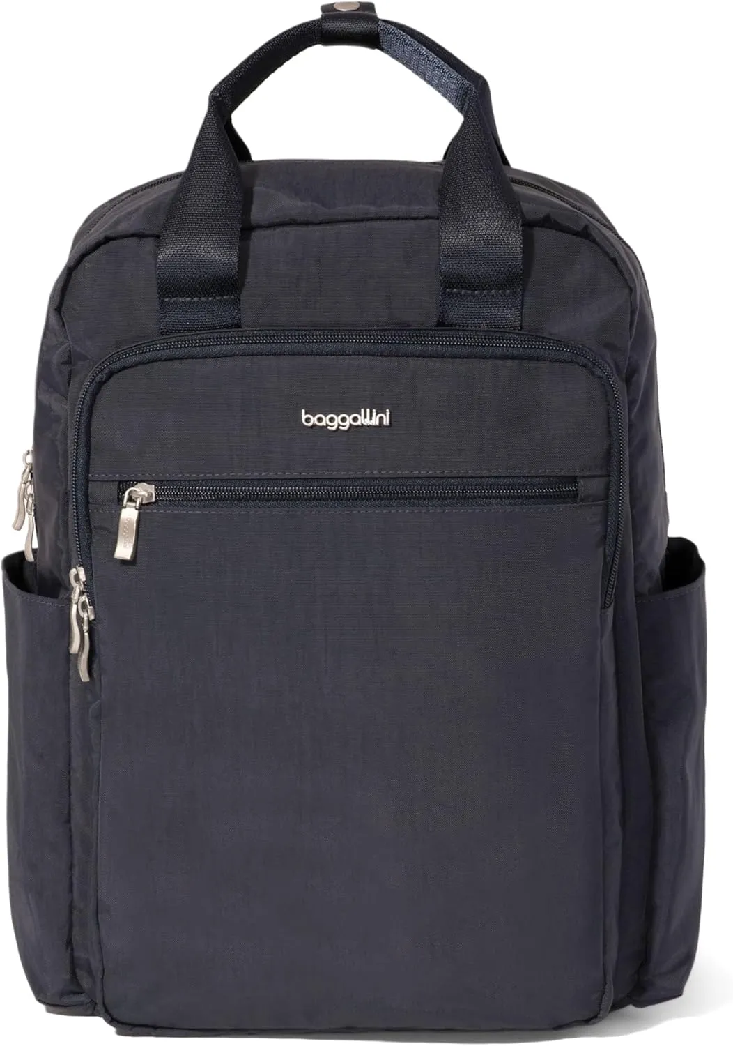 Baggallini Commuter Laptop Lightweight 15x11 Travel Backpack W/RFID & Luggage Sleeve