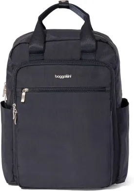 Baggallini Commuter Laptop Lightweight 15x11 Travel Backpack W/RFID & Luggage Sleeve