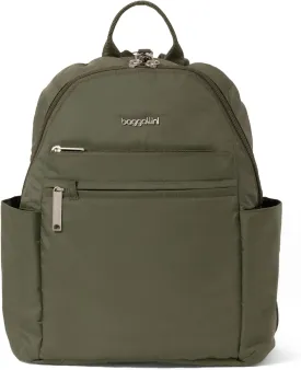 Baggallini Securtex Anti-theft Vacation Travel Backpack 10x13 Slash-Resistant Nylon Daypack w/RFID