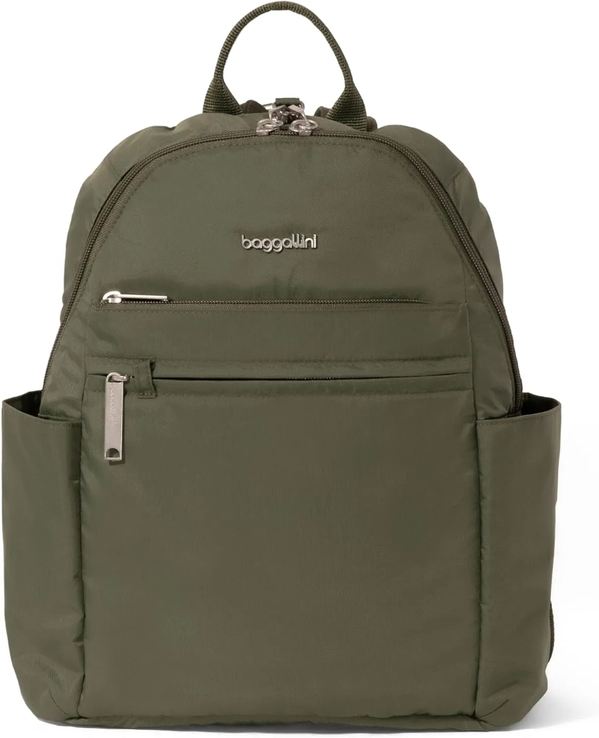 Baggallini Securtex Anti-theft Vacation Travel Backpack 10x13 Slash-Resistant Nylon Daypack w/RFID
