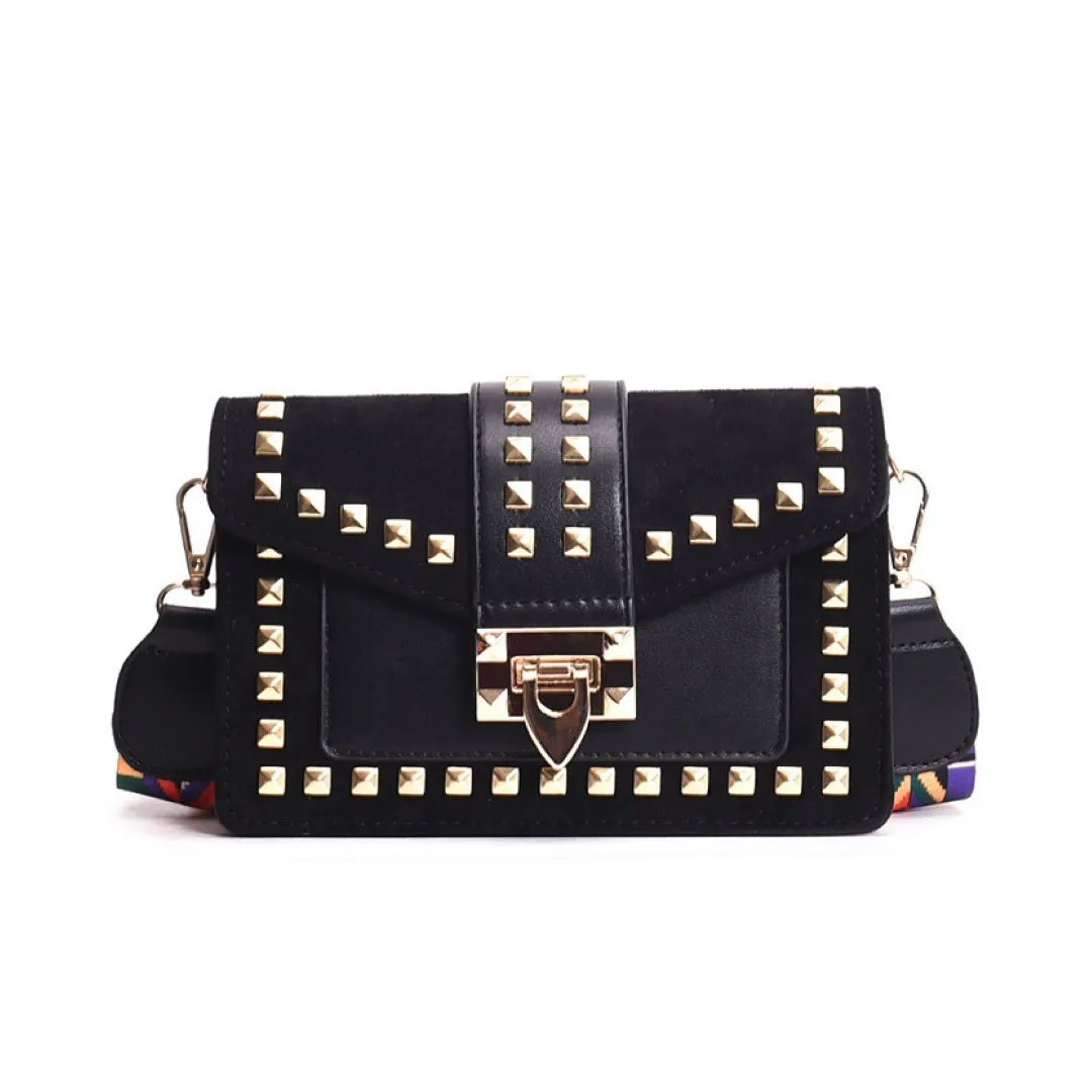 Betty Shoulder Bag - Velvet Finish