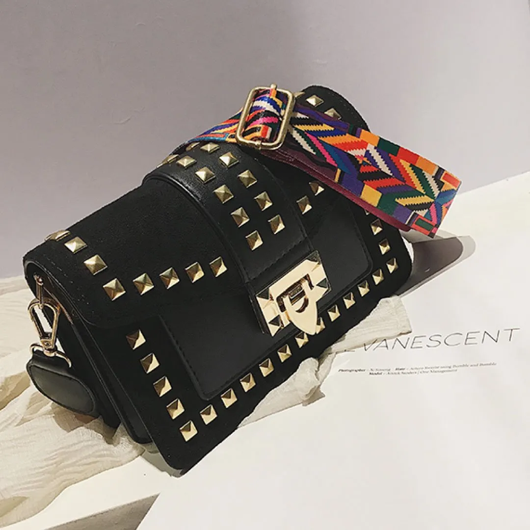 Betty Shoulder Bag - Velvet Finish