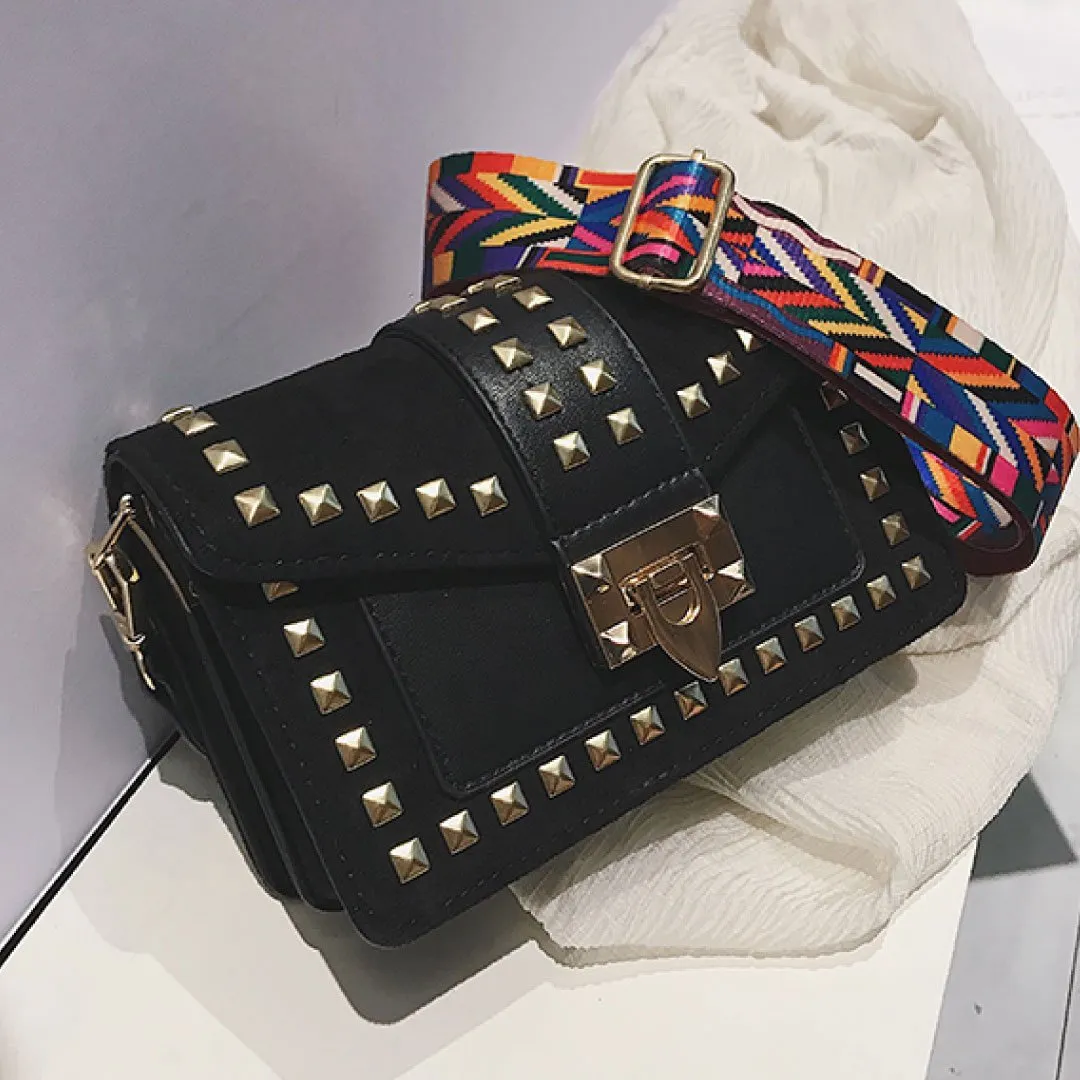 Betty Shoulder Bag - Velvet Finish