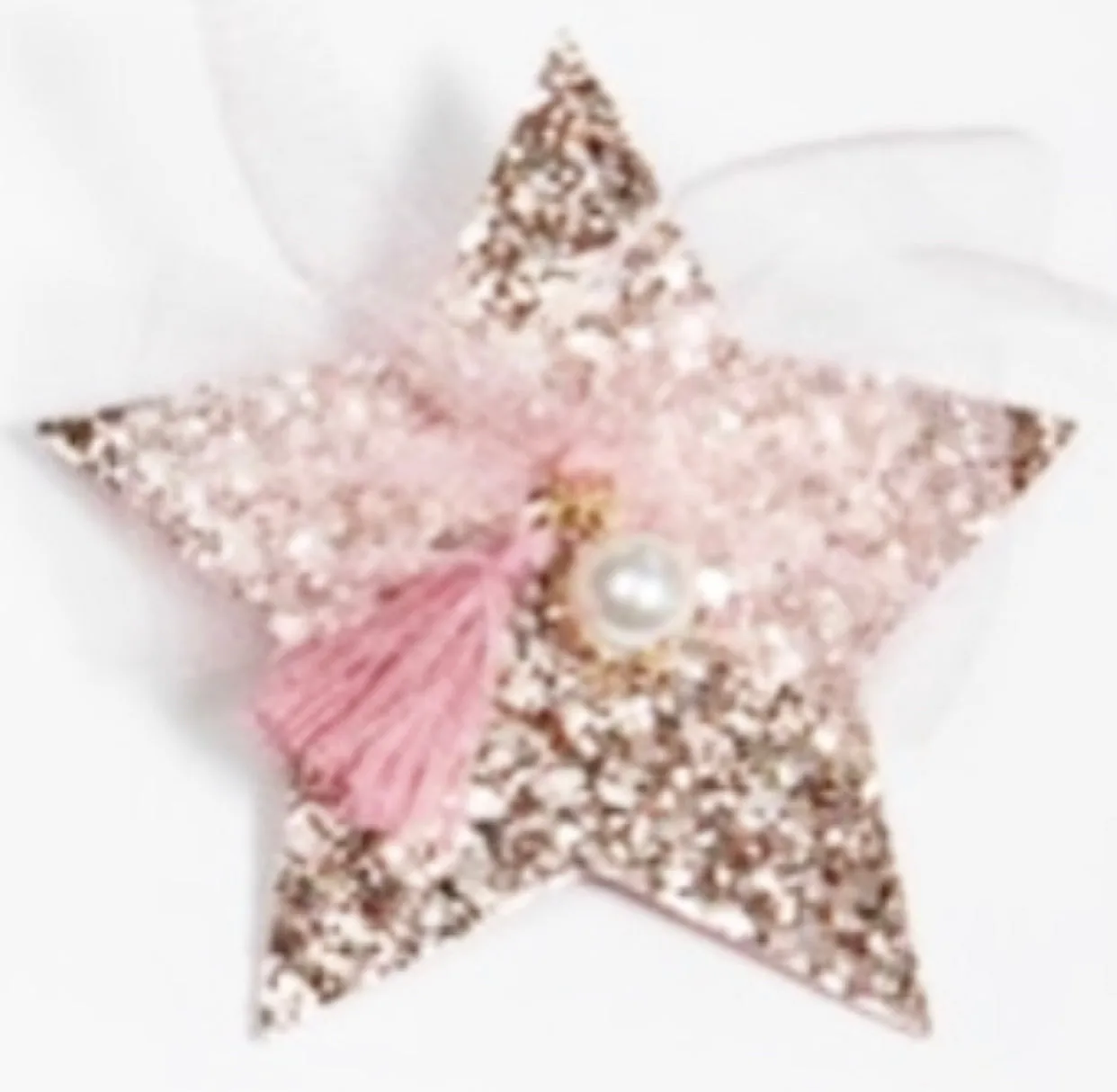 Big Star Clip - Silver, Gold, and Pink