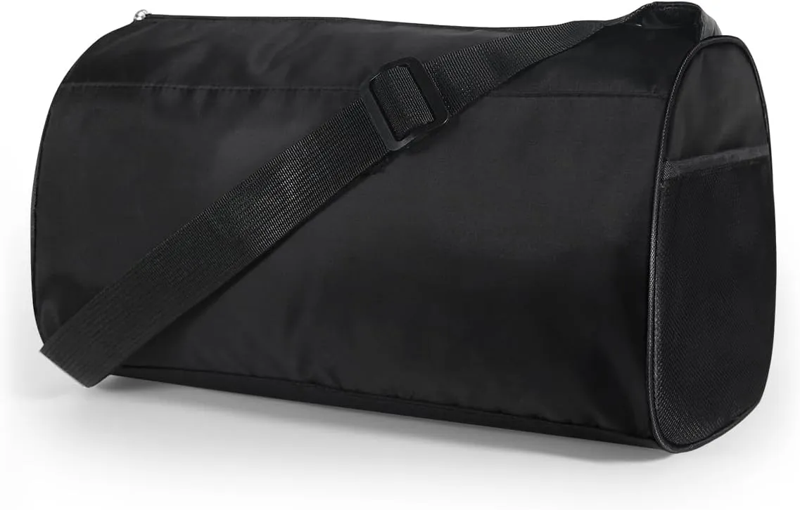 C&F BOGMOST Small Gym Bag for Women & Men,Small Lightweight Duffel Bag Carry On Bags Mini Duffel Travel Bag Waterproof Sports Bags for Workout/Sport/Travel, Black