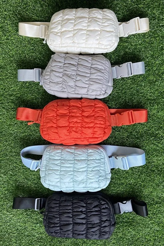 Charli Puff Sling Lightweight Puffer Crossbody Bag