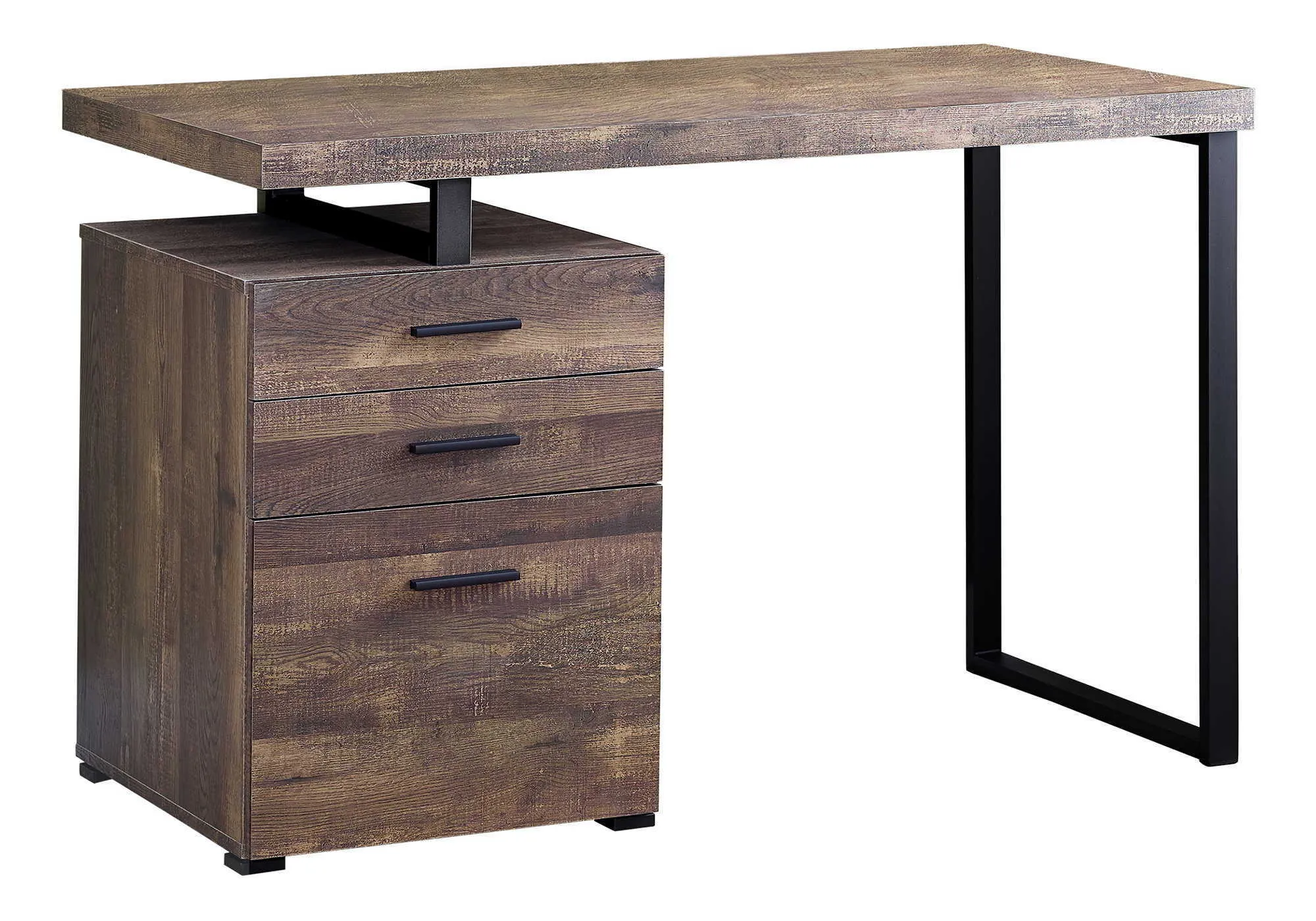 Computer Desk For Home Office, Left, Right Set - Up, Ample Storage Drawers by Couch.com