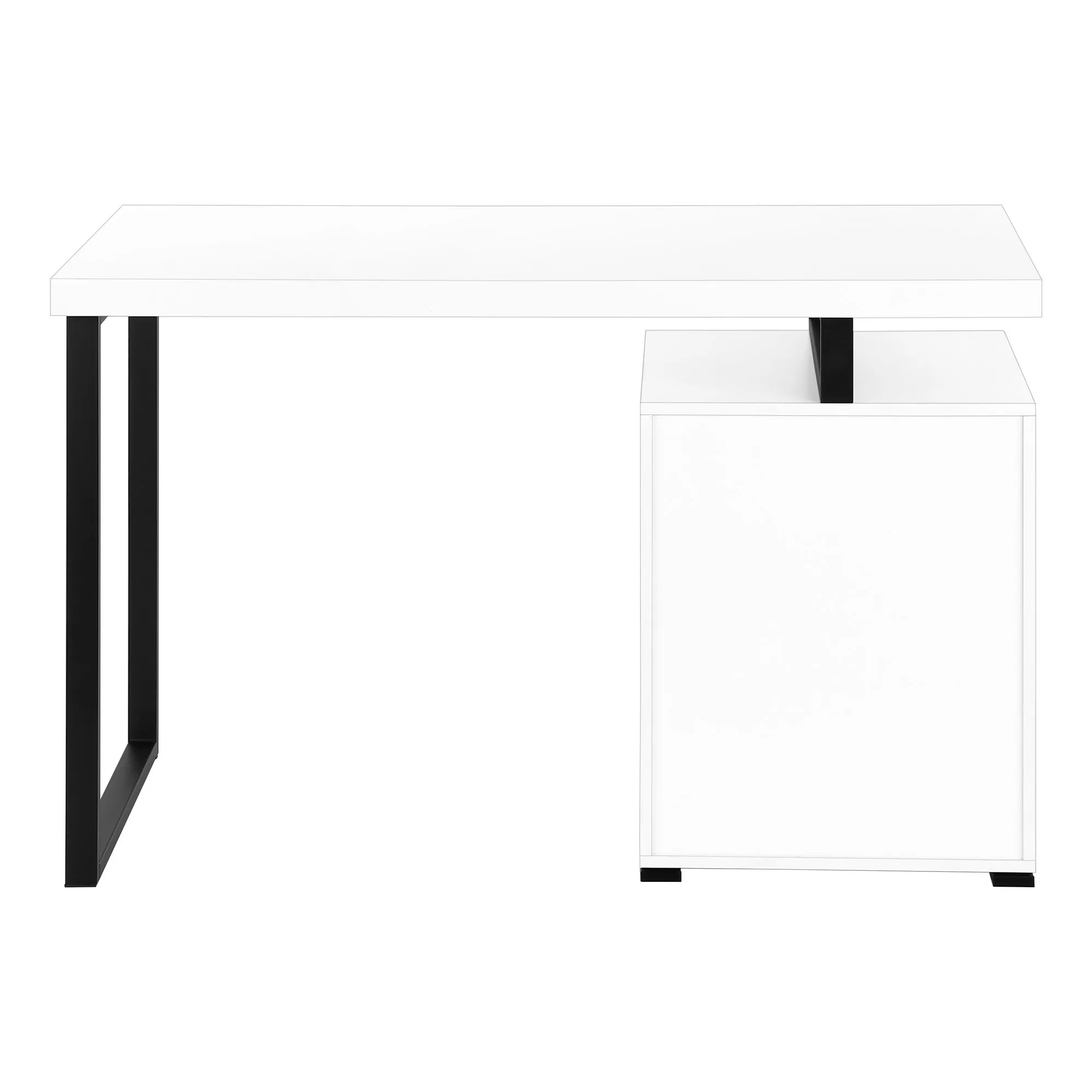 Computer Desk For Home Office, Left, Right Set - Up, Ample Storage Drawers by Couch.com