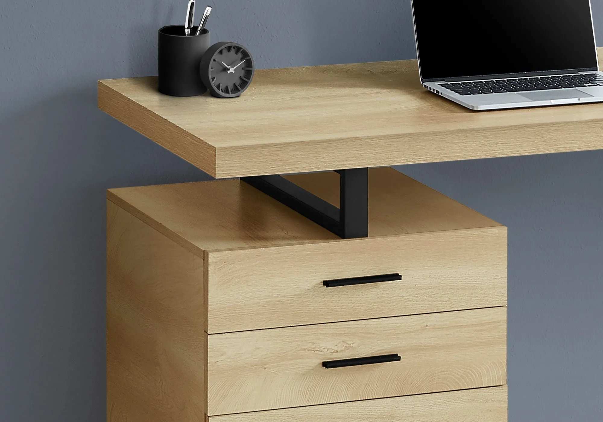Computer Desk For Home Office, Left, Right Set - Up, Ample Storage Drawers by Couch.com