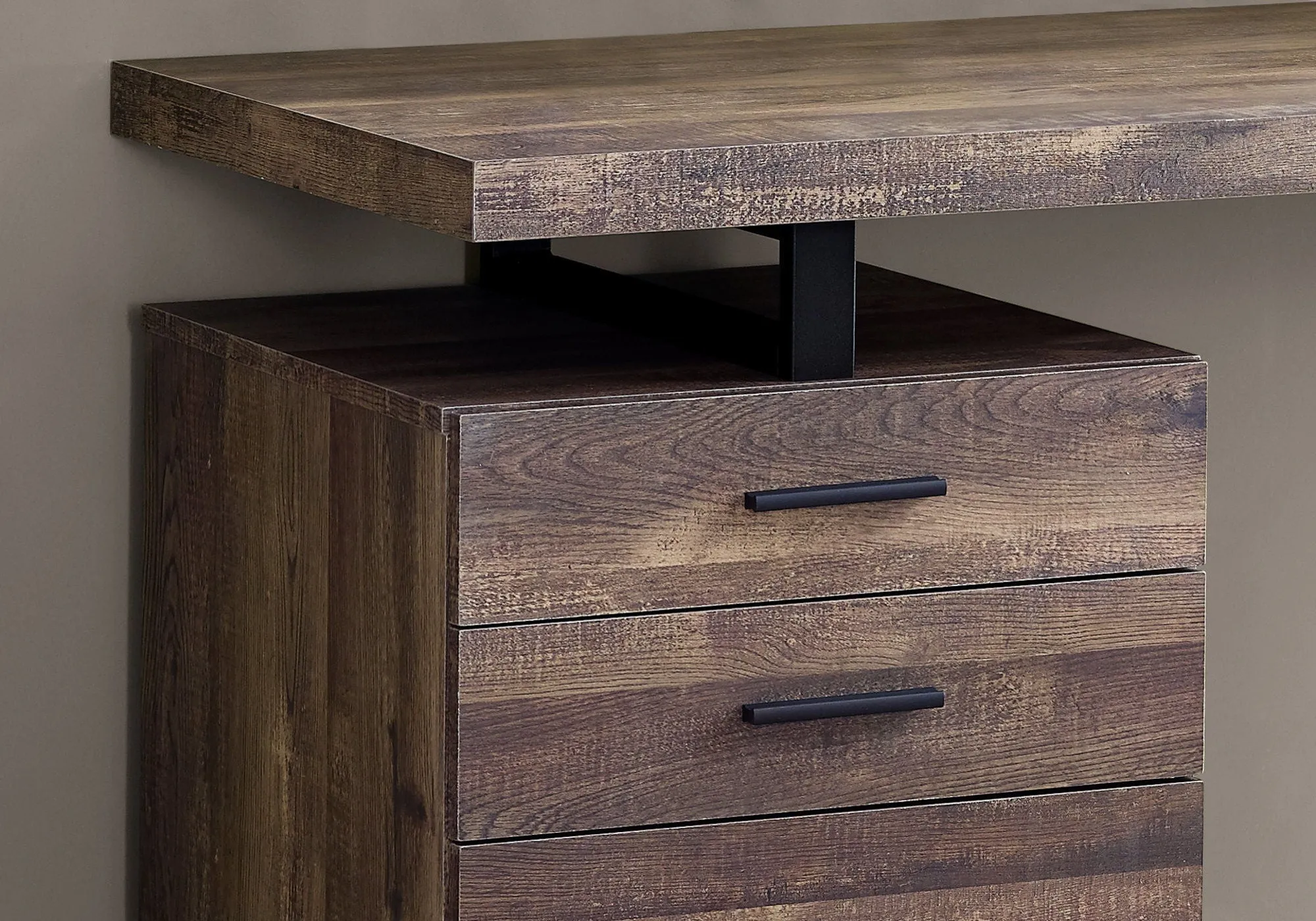 Computer Desk For Home Office, Left, Right Set - Up, Ample Storage Drawers by Couch.com