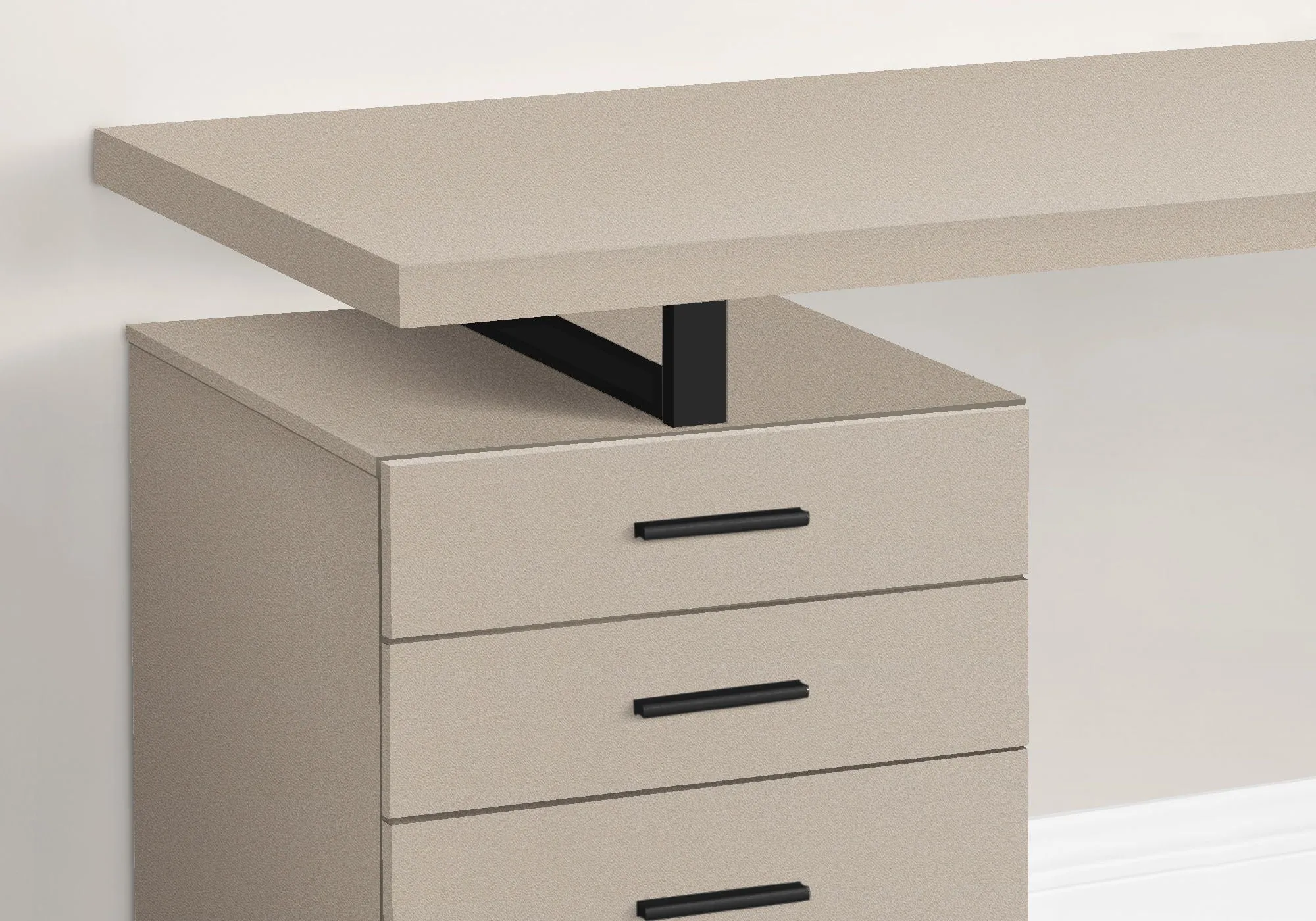 Computer Desk For Home Office, Left, Right Set - Up, Ample Storage Drawers by Couch.com