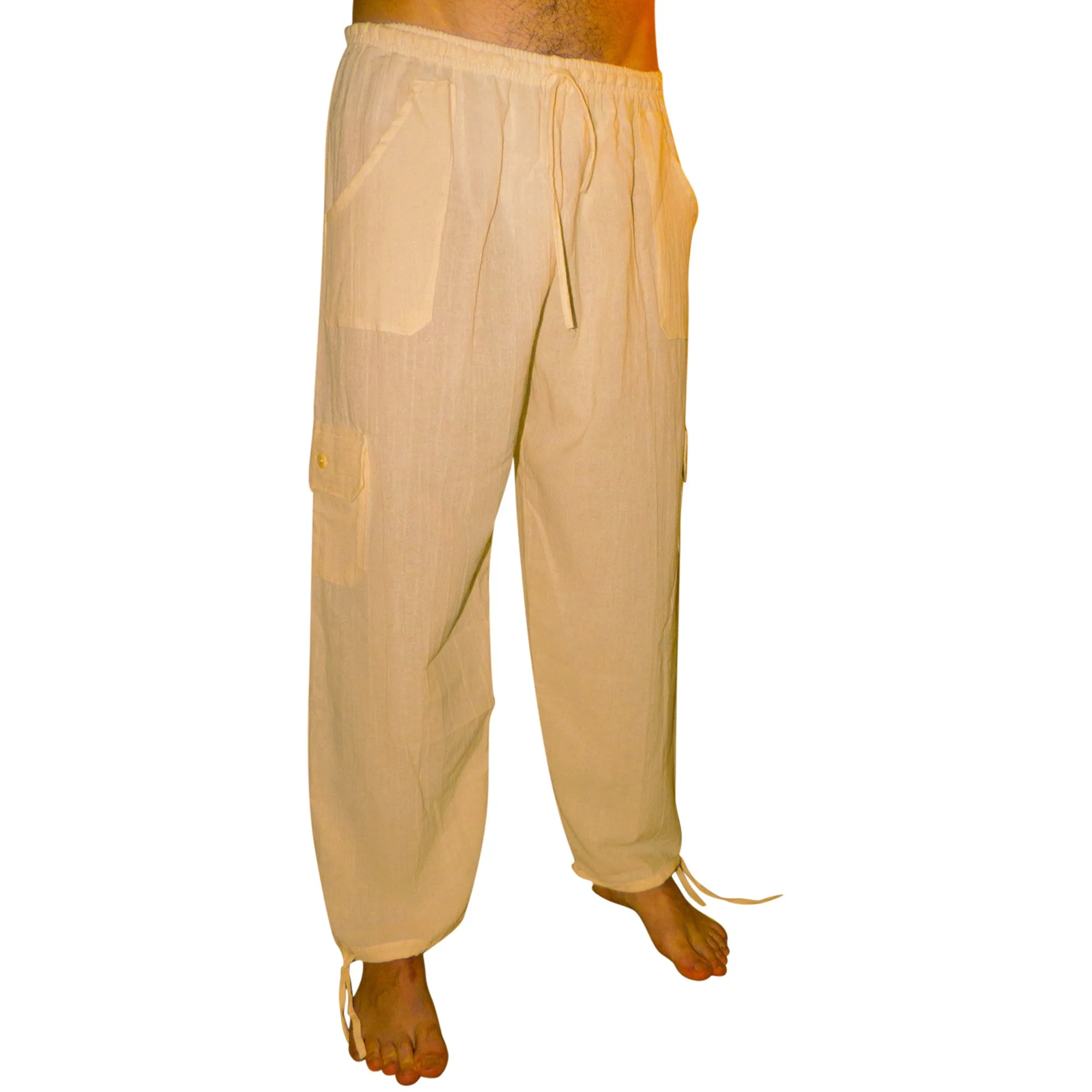 Cool 100% Cotton Trousers from Ecuador - Choice of Colours