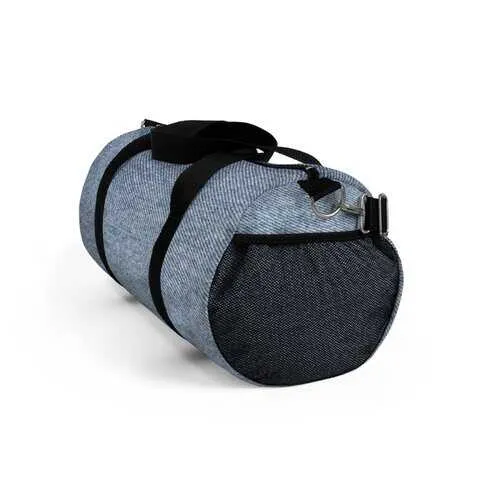 Duffel Bags, Blue Denim Style Bag