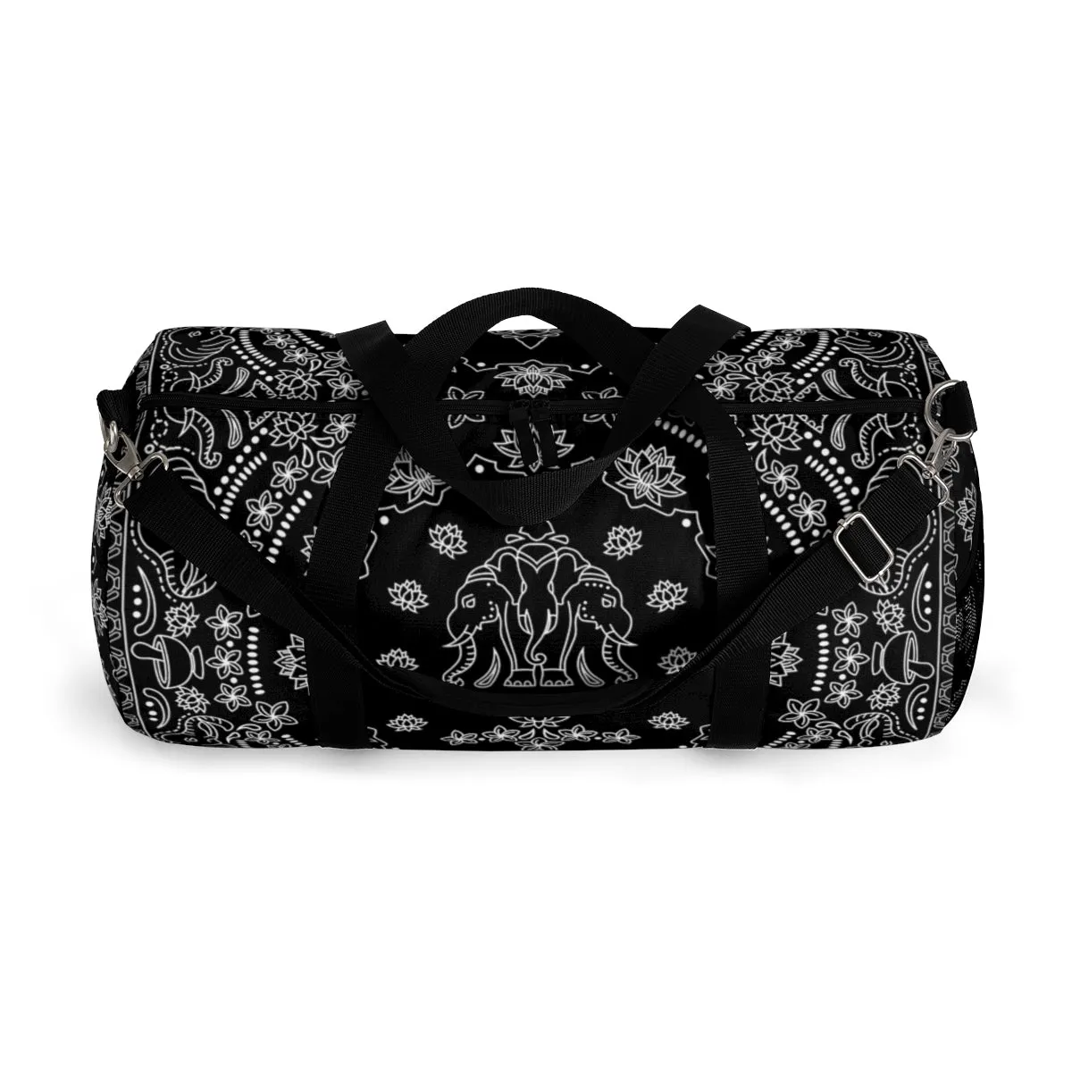 Elephant Bandana All-Over Duffle Bag