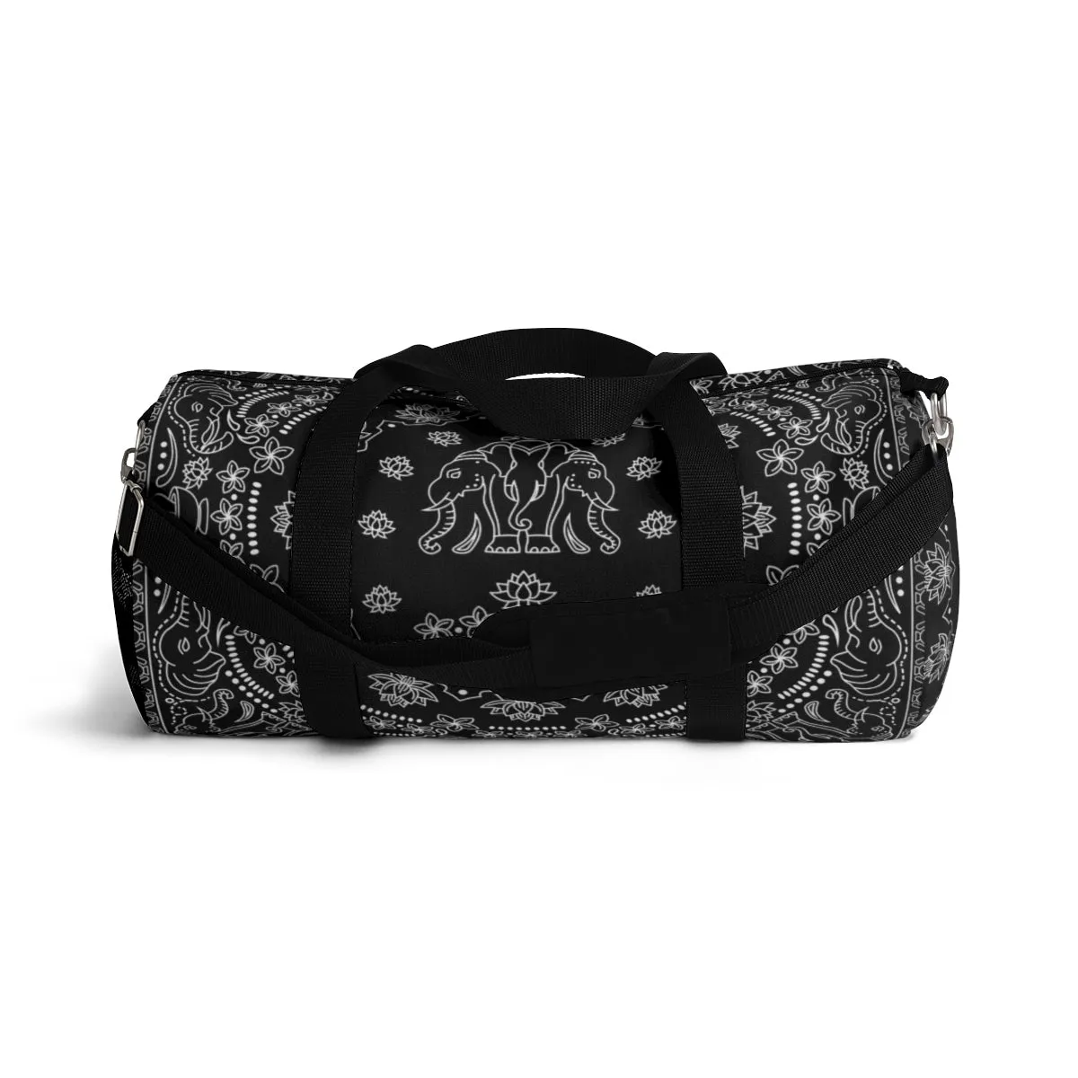Elephant Bandana All-Over Duffle Bag