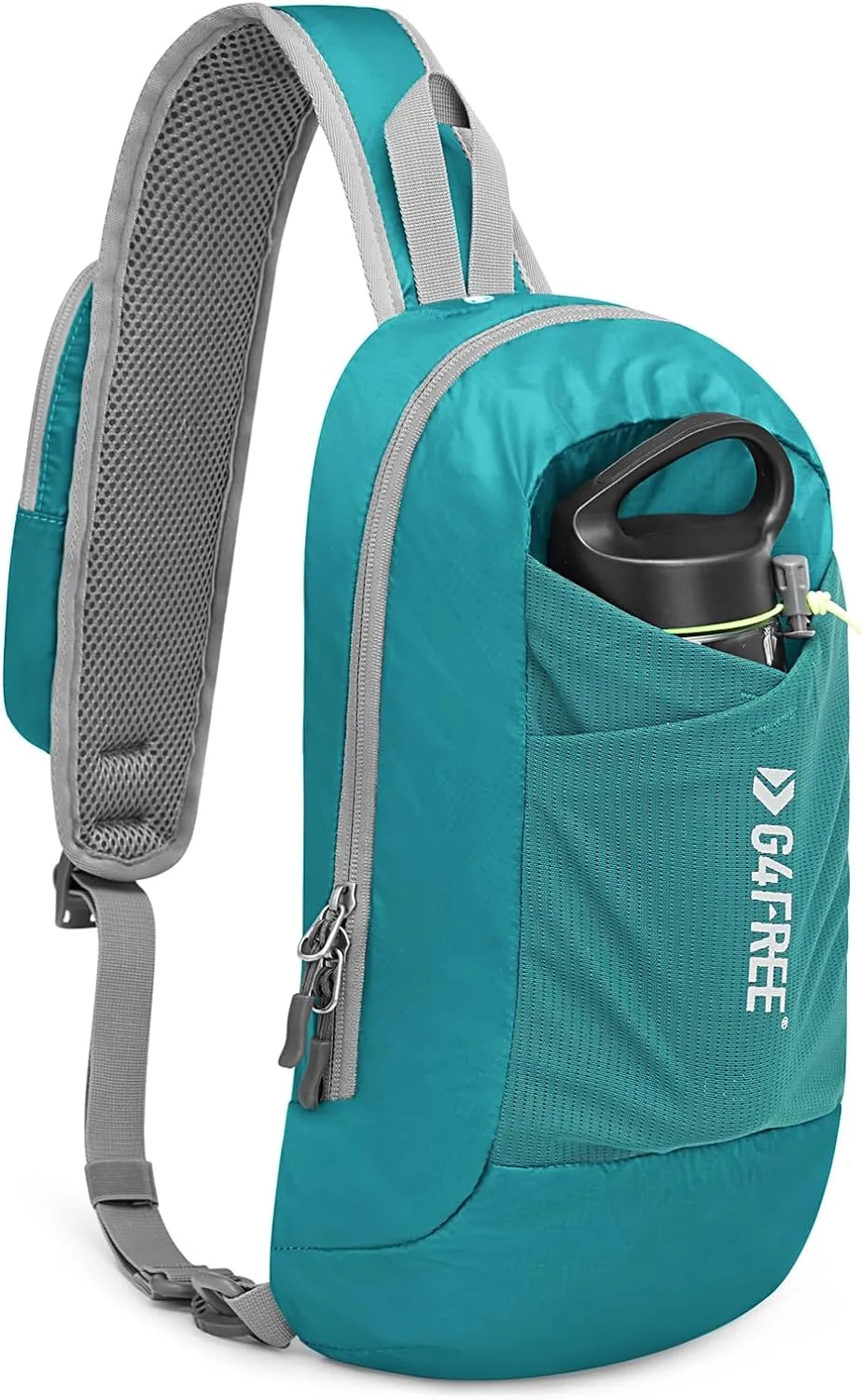 G4Free Sling Bag RFID Blocking Lightweight Crossbody Backpack Chest Shoulder Bag for Travel Sports Running