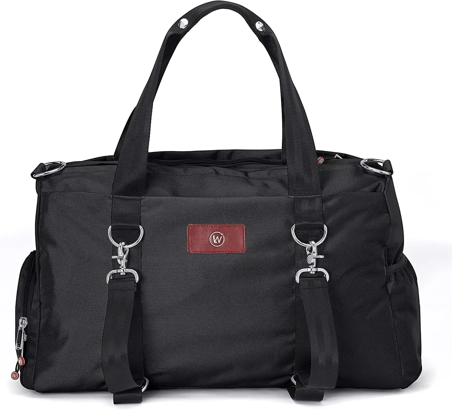 Gym Duffel Bag for Men or Women  Bag with Shoe, Laptop & Wet Compartment - Perfect Sports or Workout Shoulder Bag with Multiple Compartments  CrossFit, Yoga, Boxing - THE LUXX