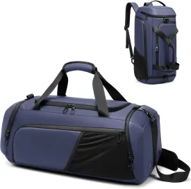 Gym Duffle Bag Waterproof Sports Duffel Bags Travel Weekender Bag for Men Women Overnight Bag with Shoes Compartment