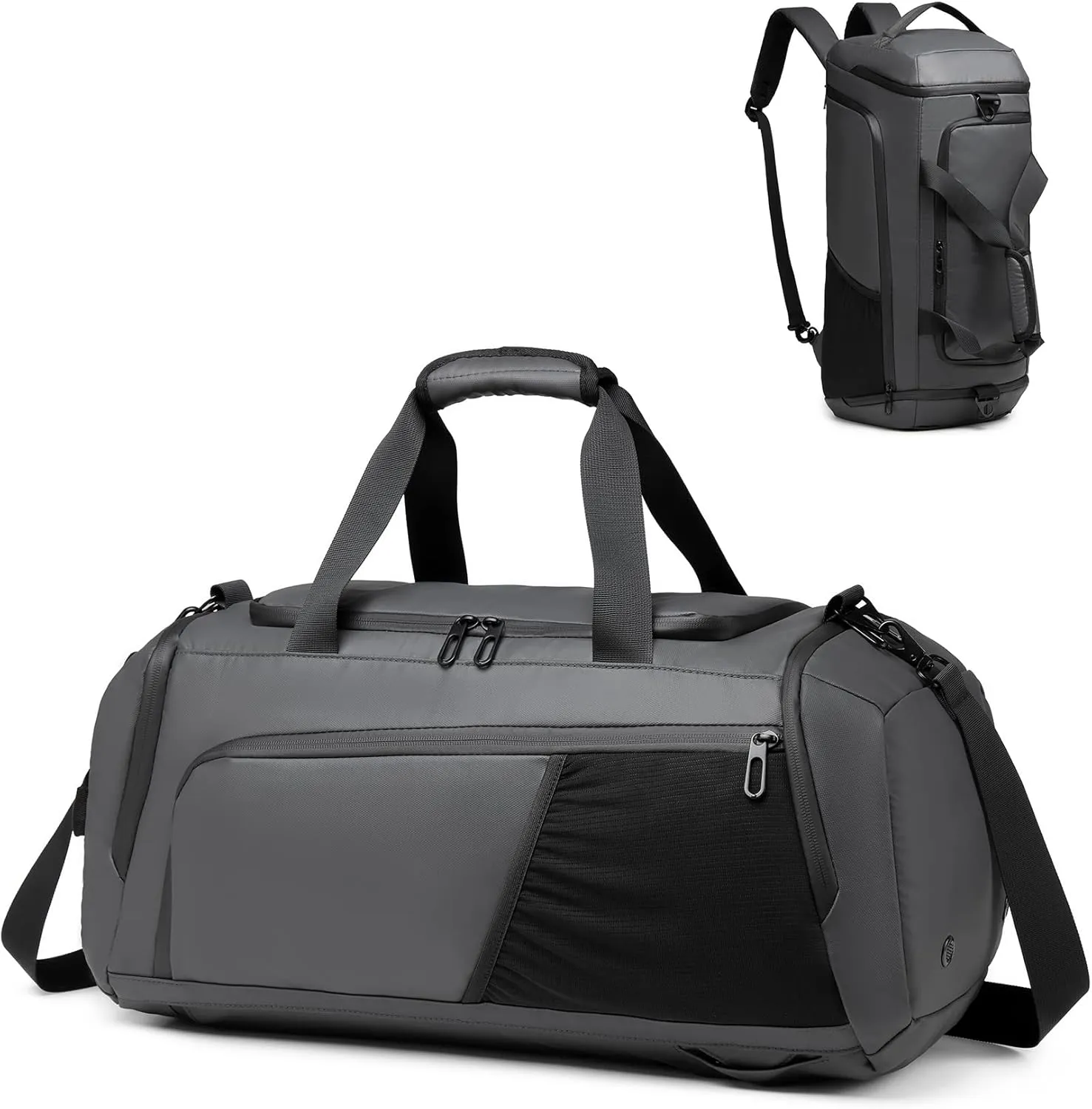 Gym Duffle Bag Waterproof Sports Duffel Bags Travel Weekender Bag for Men Women Overnight Bag with Shoes Compartment