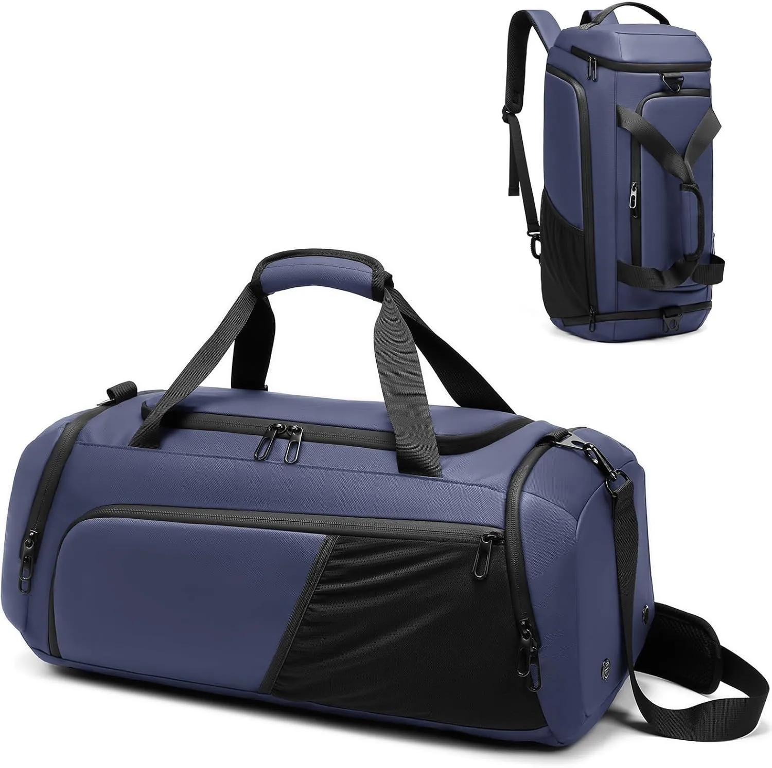 Gym Duffle Bag Waterproof Sports Duffel Bags Travel Weekender Bag for Men Women Overnight Bag with Shoes Compartment