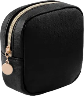 HBselect Small Makeup Bag for Purse Mini Make up Pouch Cute Cosmetic Pouch Make Up Organizer Case for Backpack Toiletry Bag Waterproof Square Pouch with Zipper for Women with Slip-in Pockets
