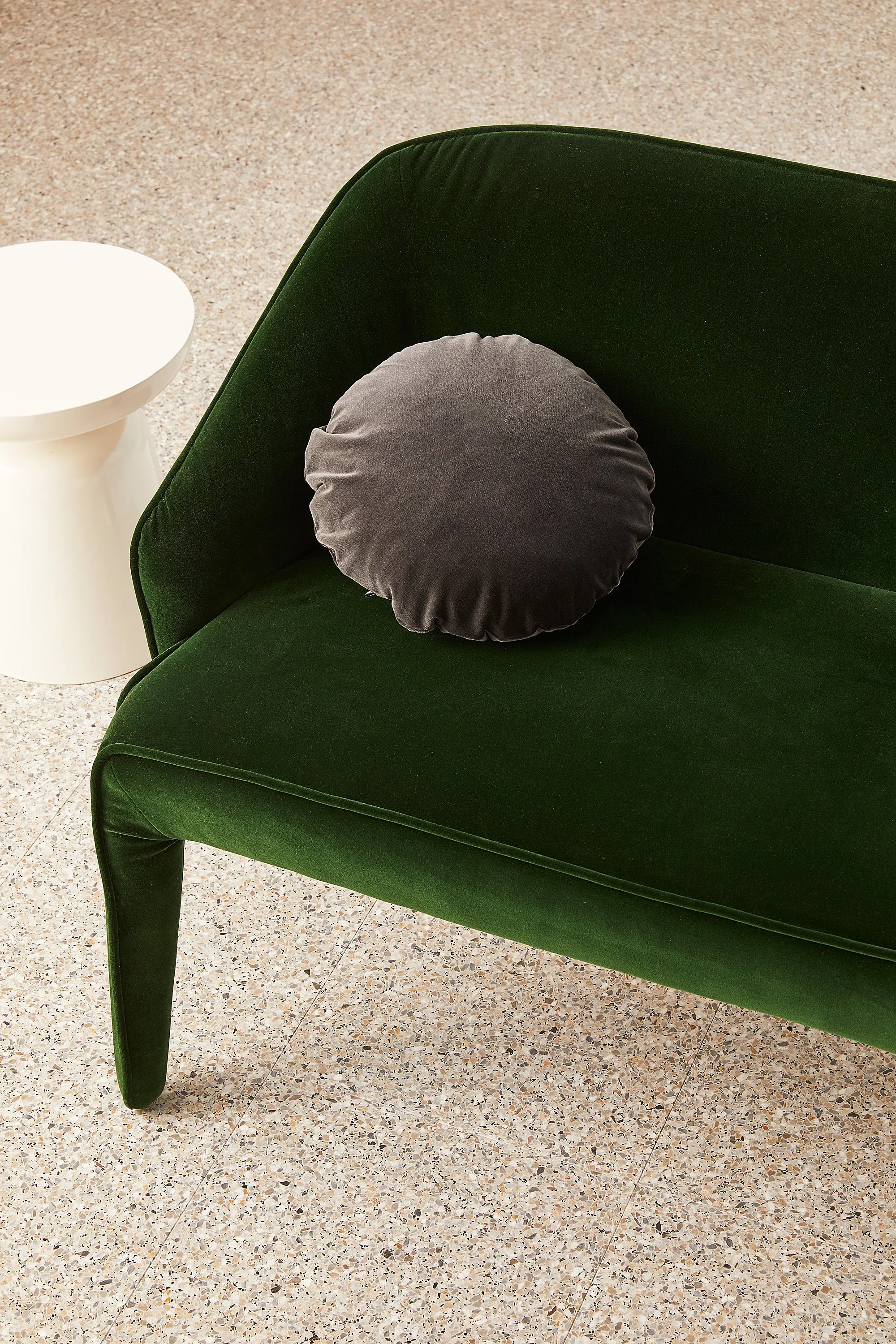 Junior Velvet - Graphite Cushion