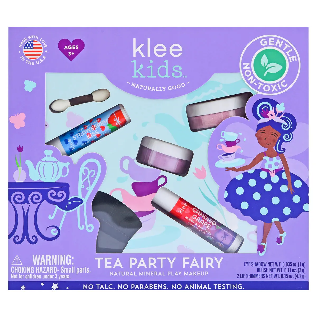 Klee Kids Natural Mineral Play Makeup Kit   More Colors